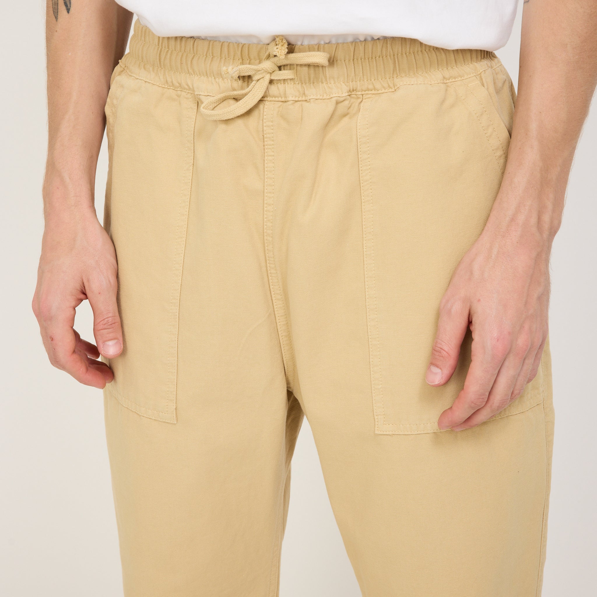 Canvas Chef Pant Pale Khaki