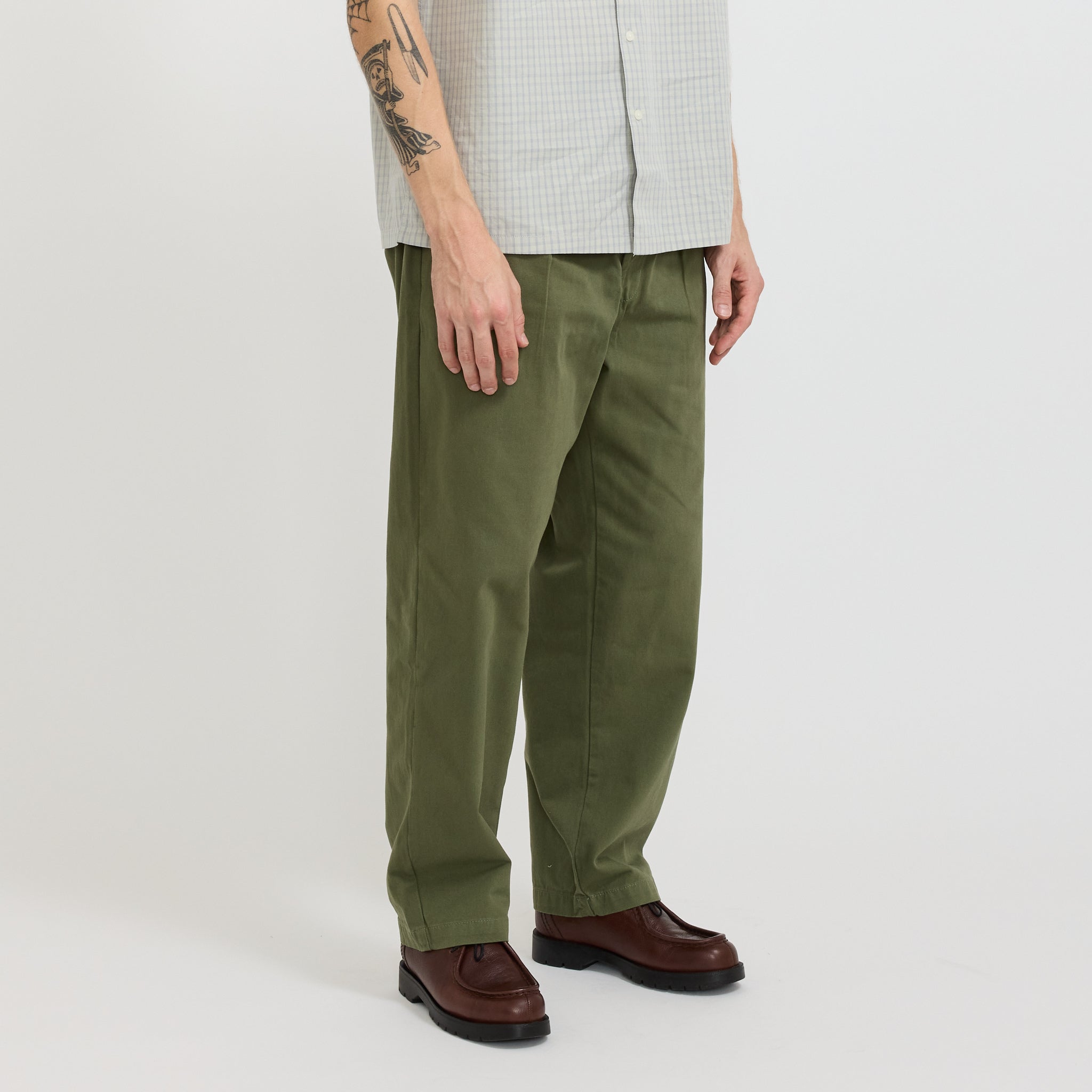 Service Works | Drill Part Timer Pant Olive | Maplestore
