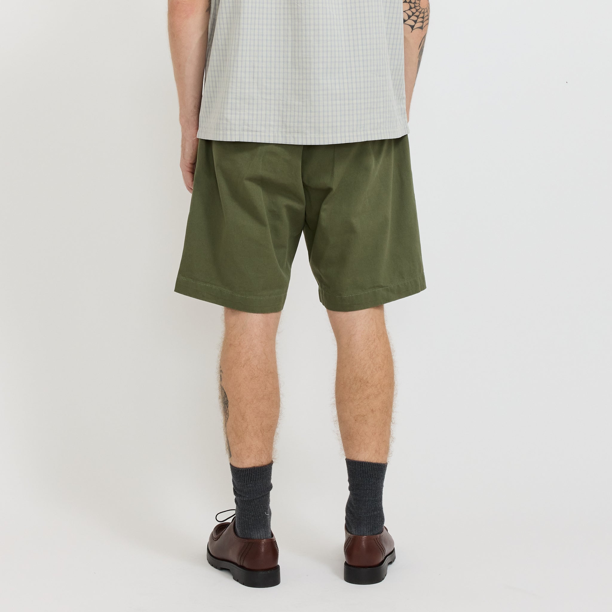 Drill Part Timer Shorts Olive