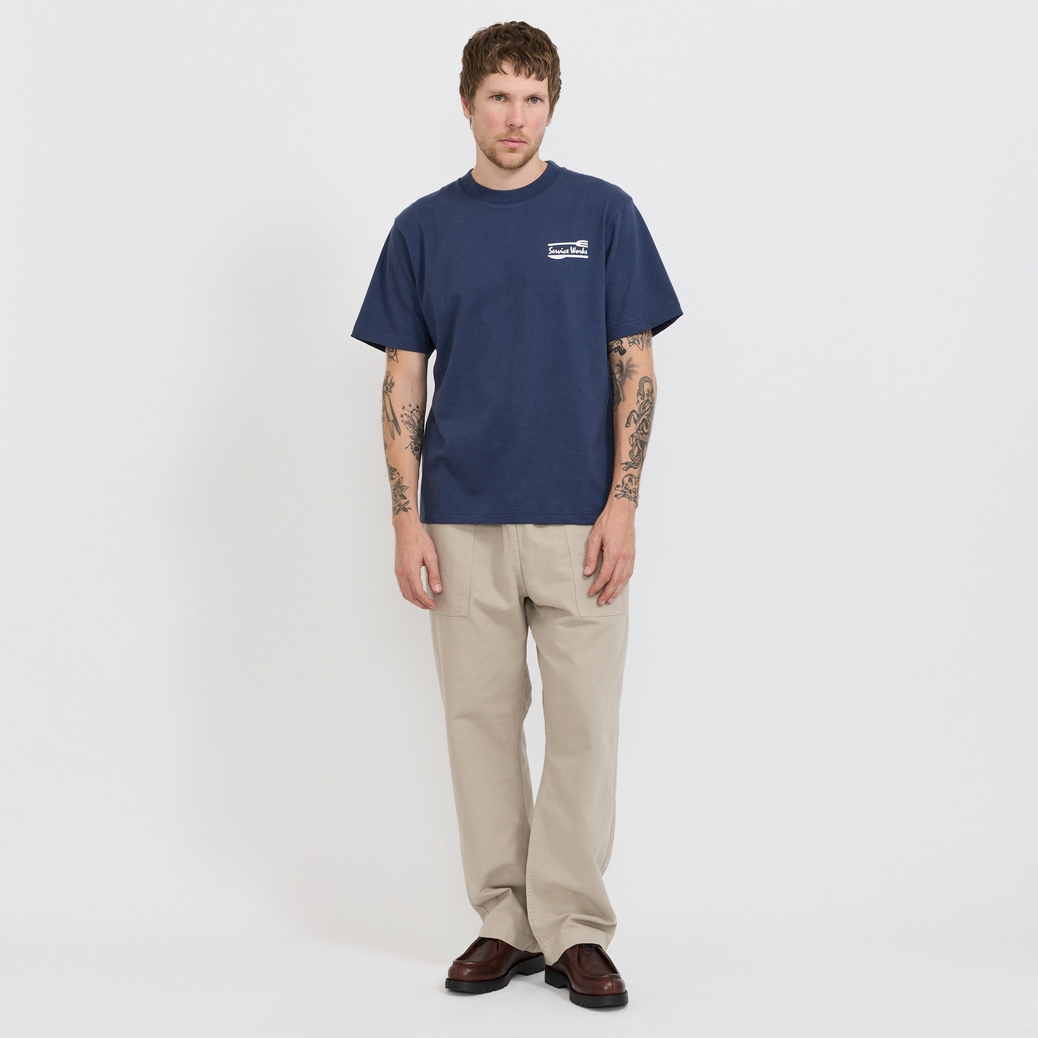 Milos Tee Navy