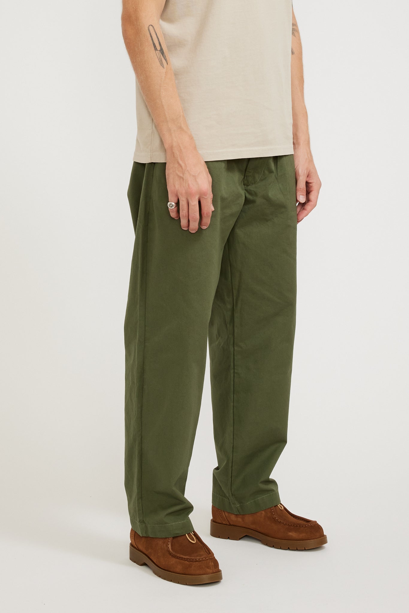 Service Works | Twill Part Timer Pant Olive | Maplestore
