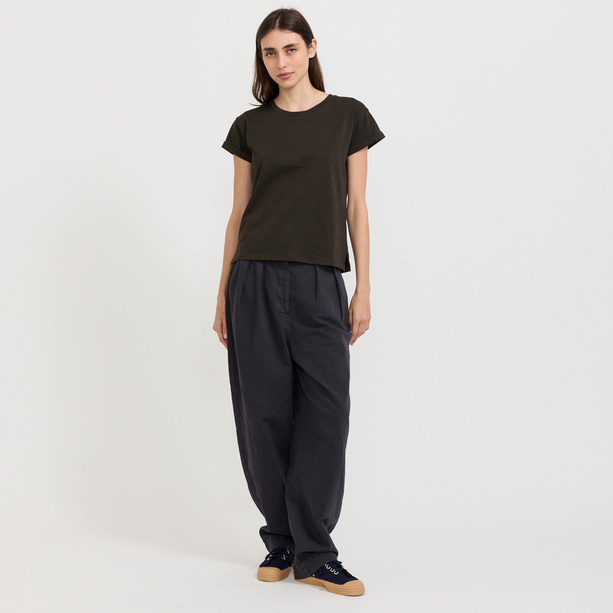 Albano T-Shirt Kaki Smoke