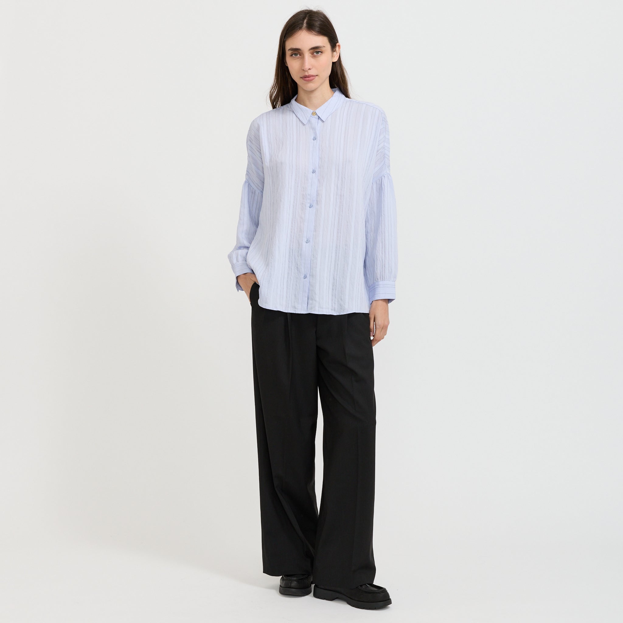 Botan Shirt Celeste