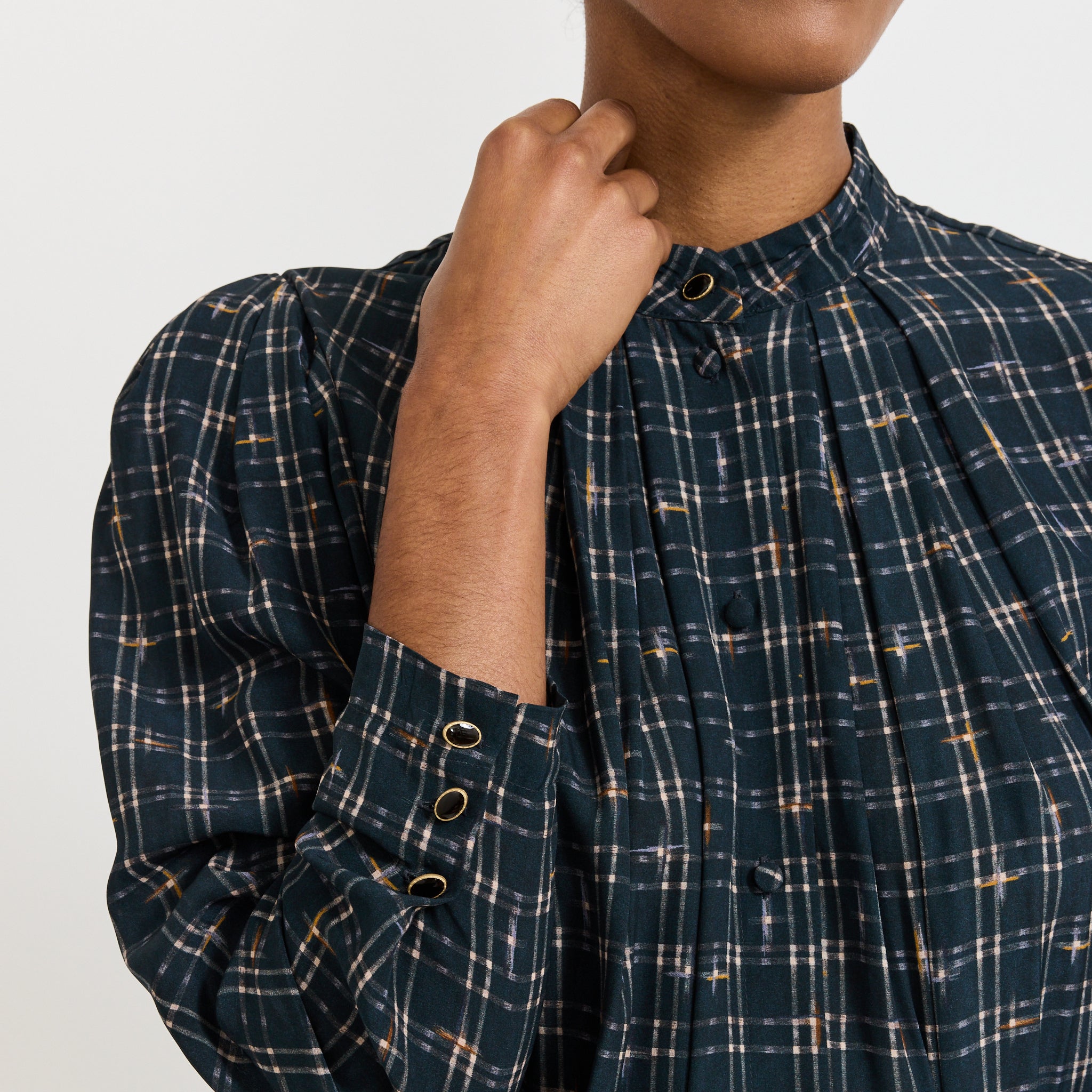 Esperanzo Shirt Check Ikat