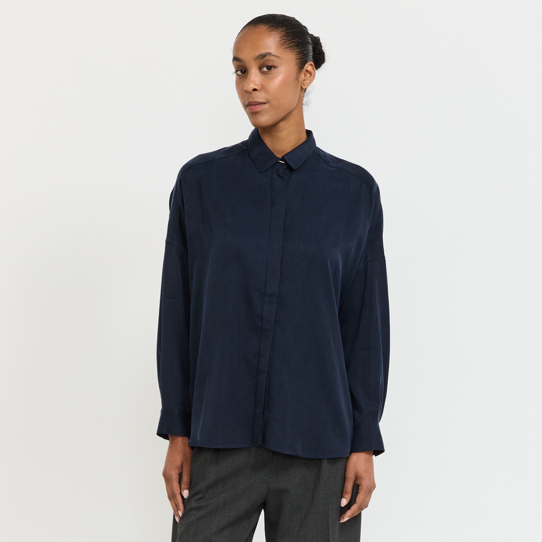 Lady D Shirt Navy