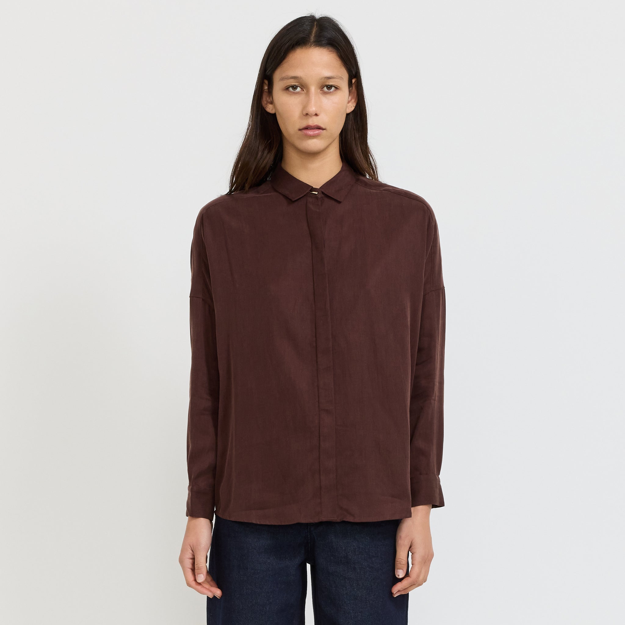 Lady D Shirt Moka