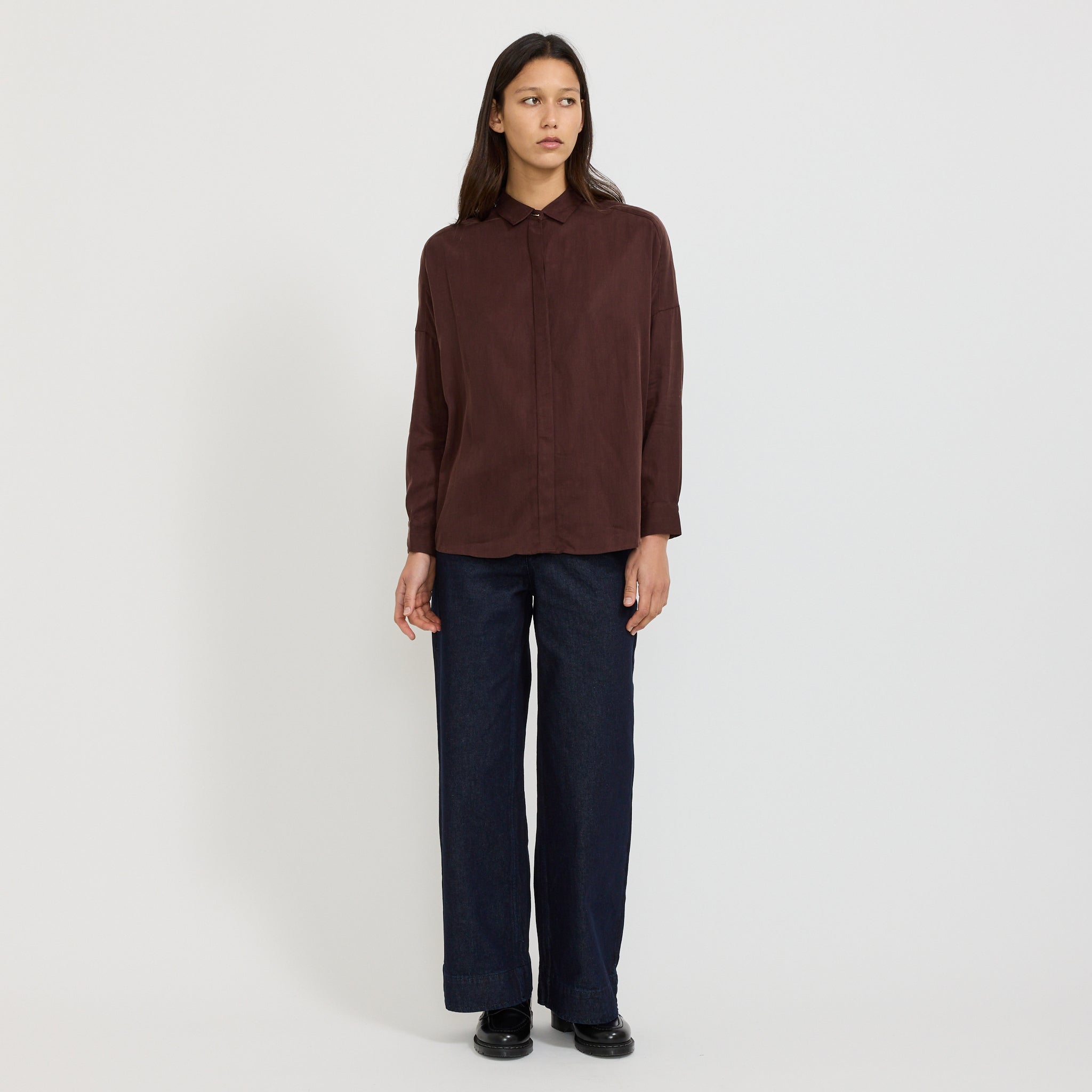 Lady D Shirt Moka