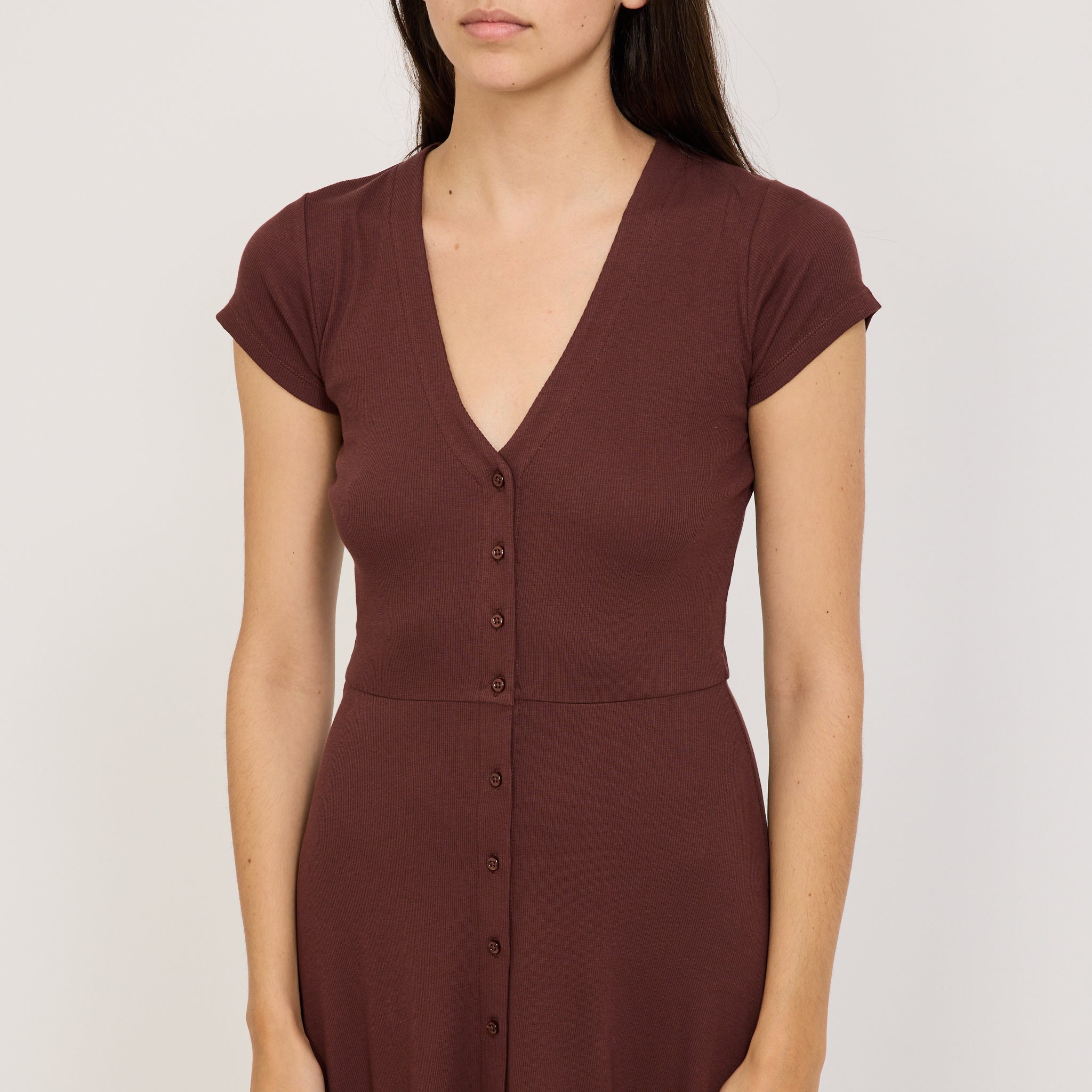 Nea Dress Burgundy