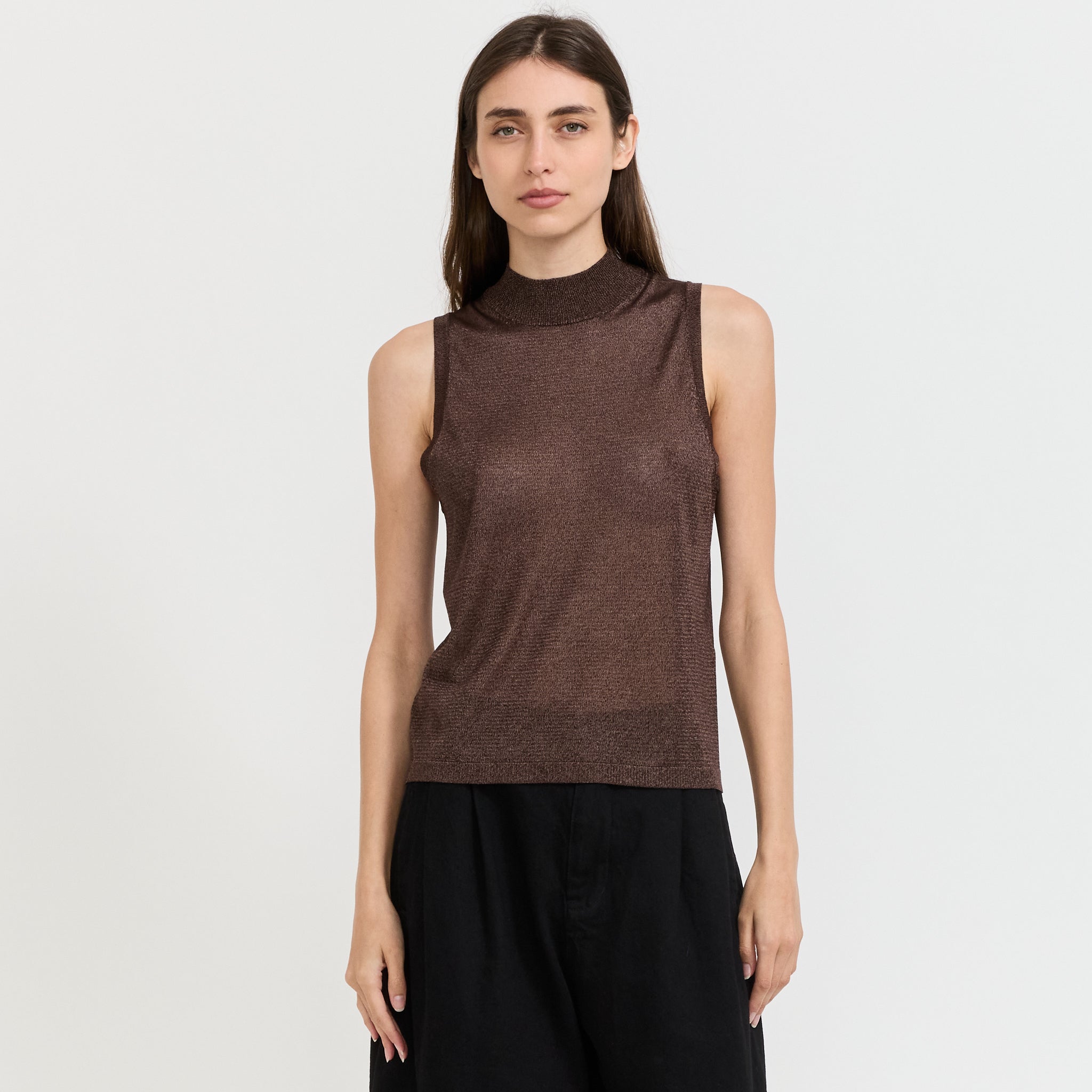 Rawhide Sleeveless Jumper Mokaluz