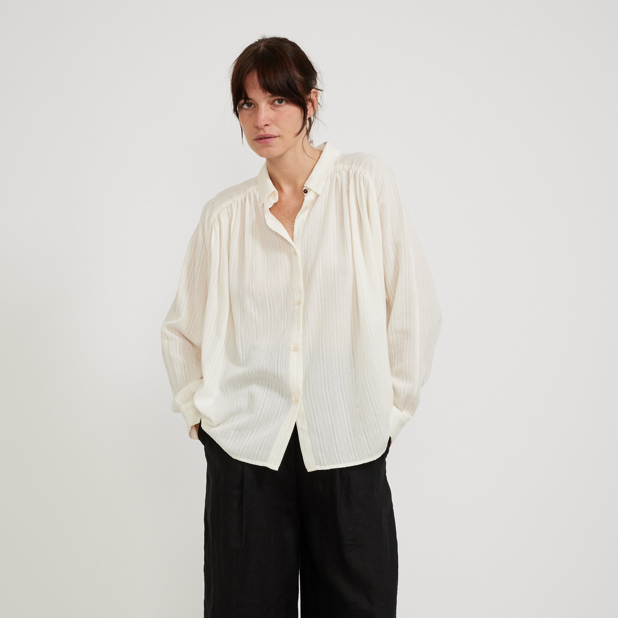 Sessun | Stael Shirt Fleur de Sel | Maplestore