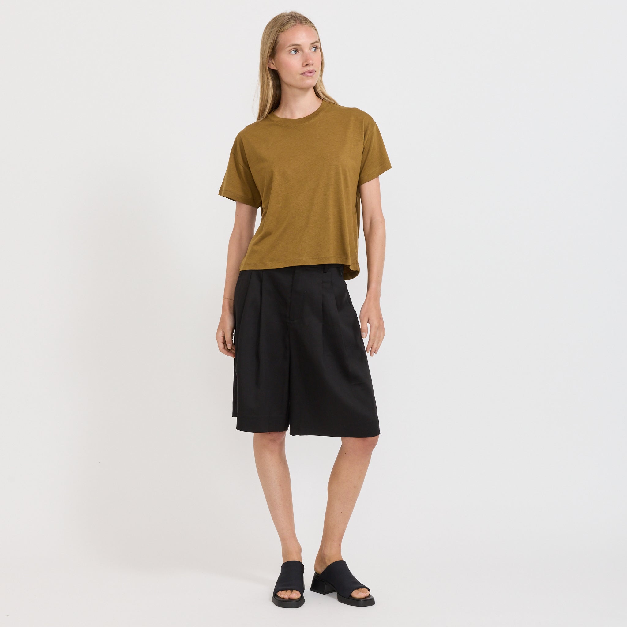 Sessun | TOO Wide T-Shirt Bronze | Maplestore