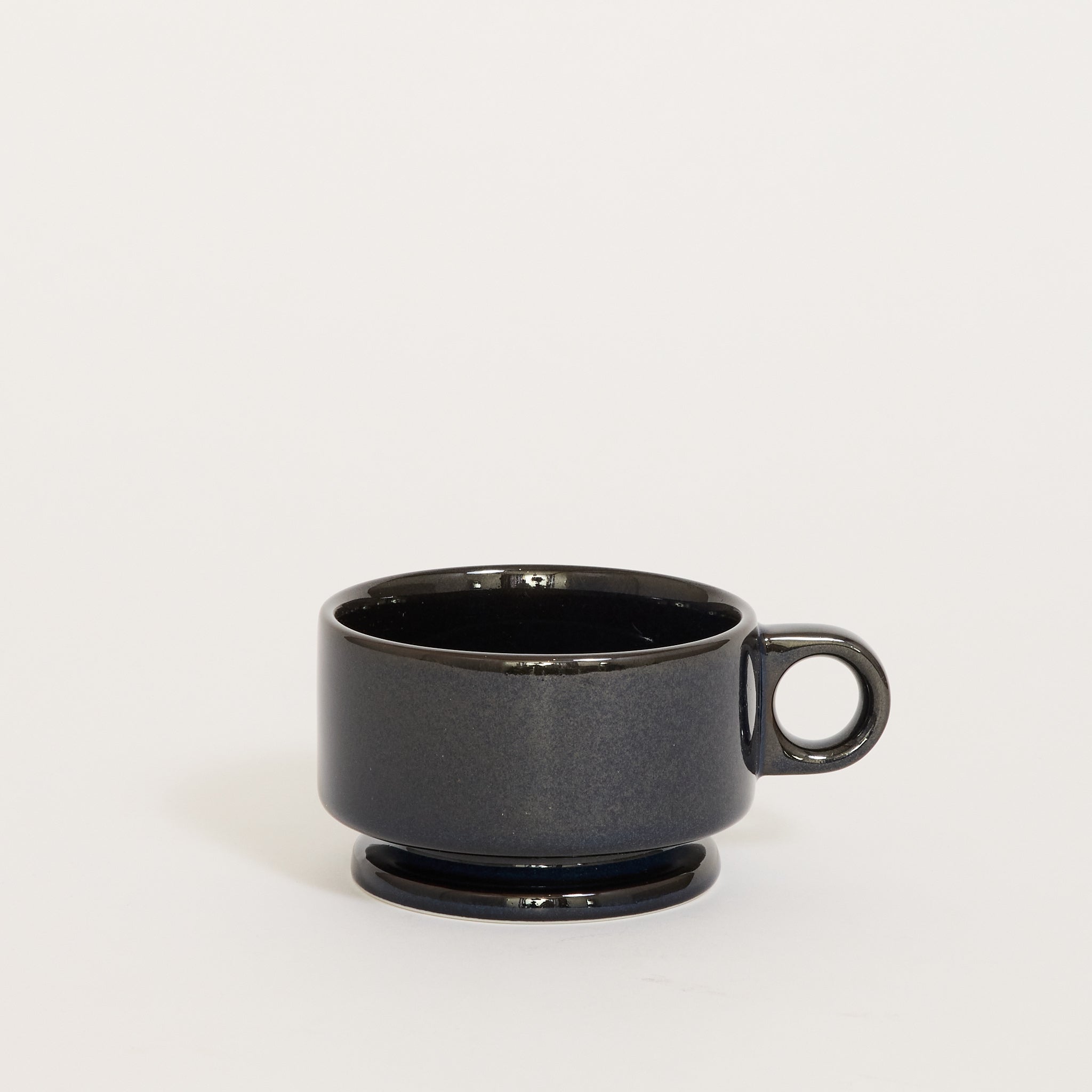Chips Japan | Smith Stacking Footed Soup Mug 240ml Navy | Maplestore