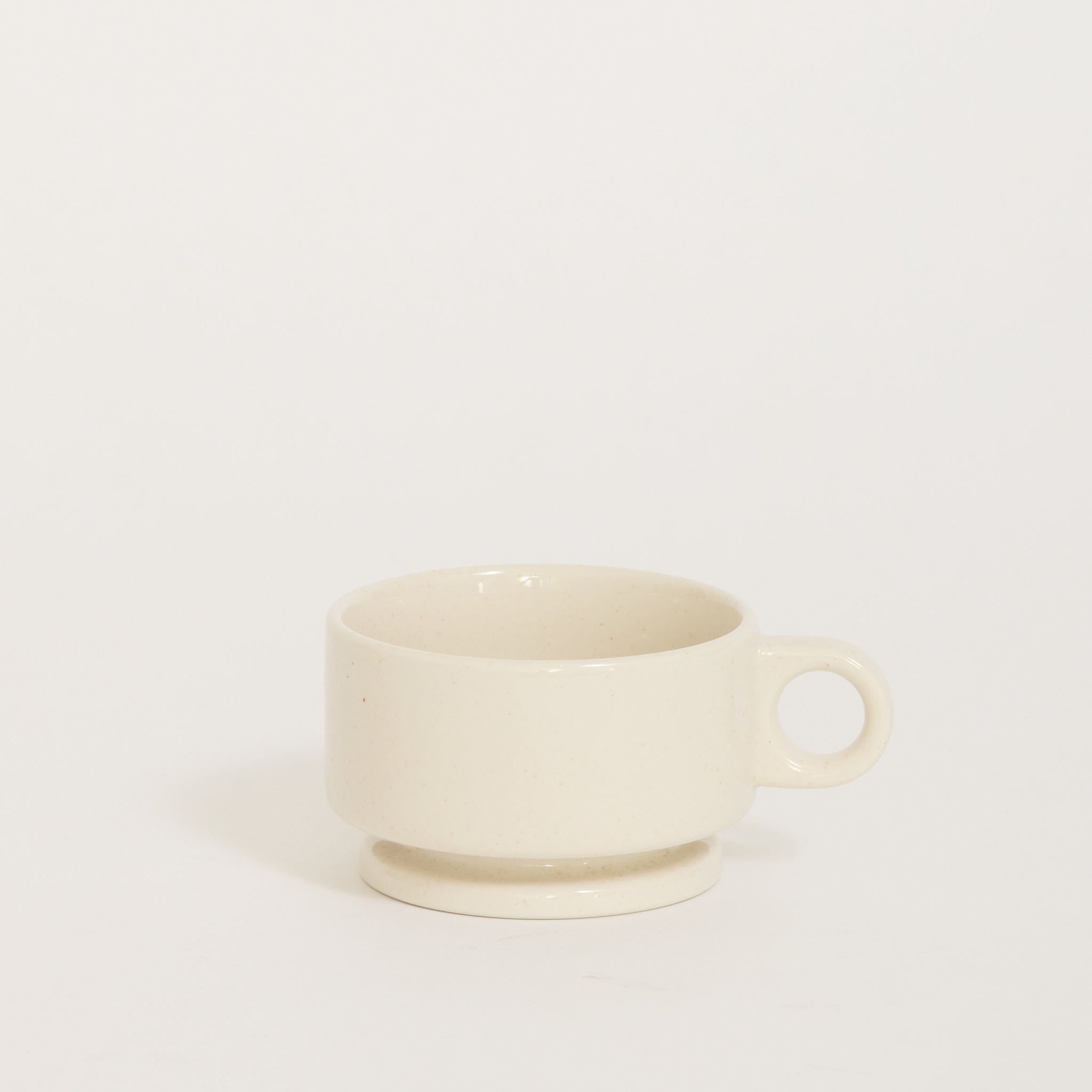 Chips Japan | Smith Stacking Footed Soup Mug 240ml Vanilla | Maplestore
