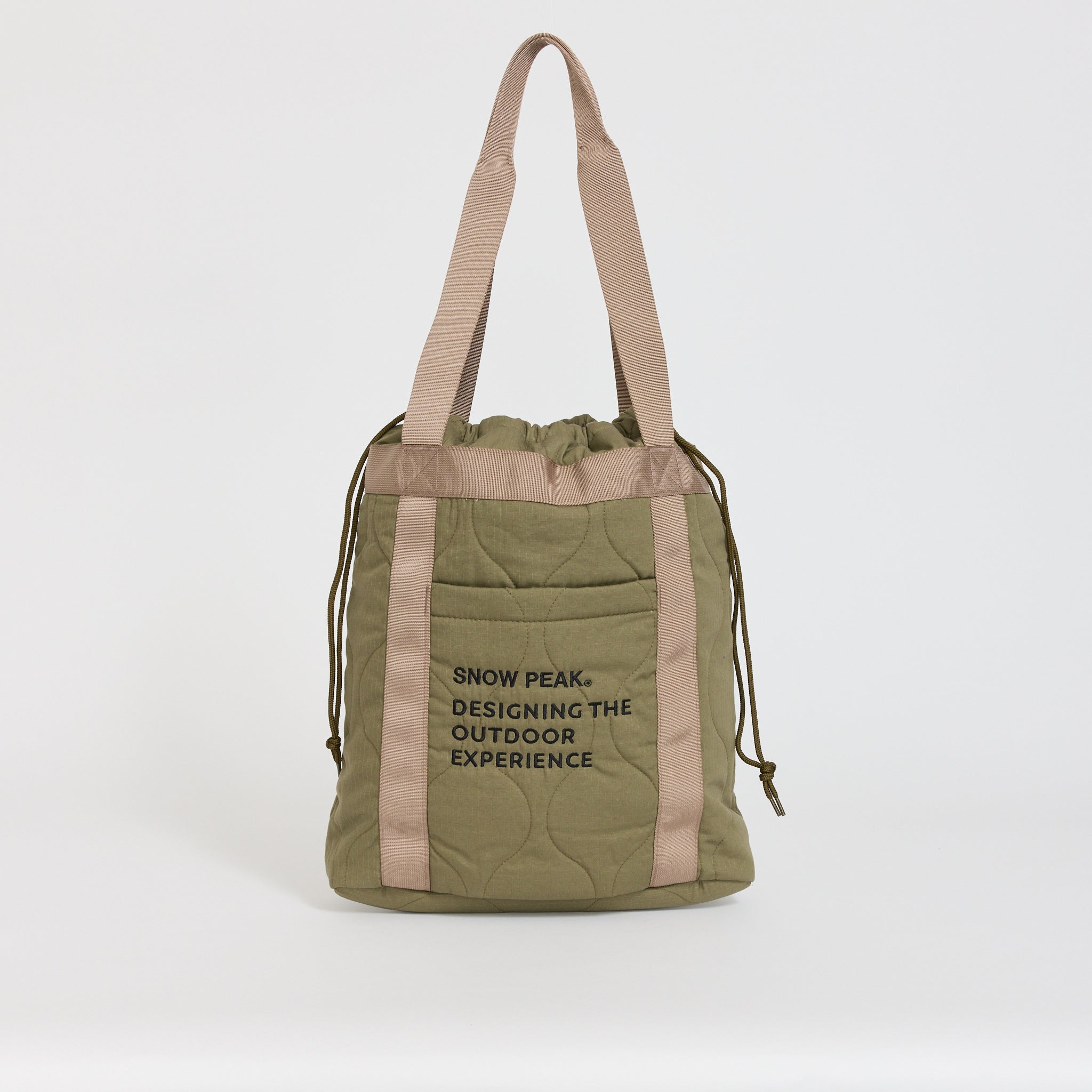 Quilted Ripstop Tote Olive
