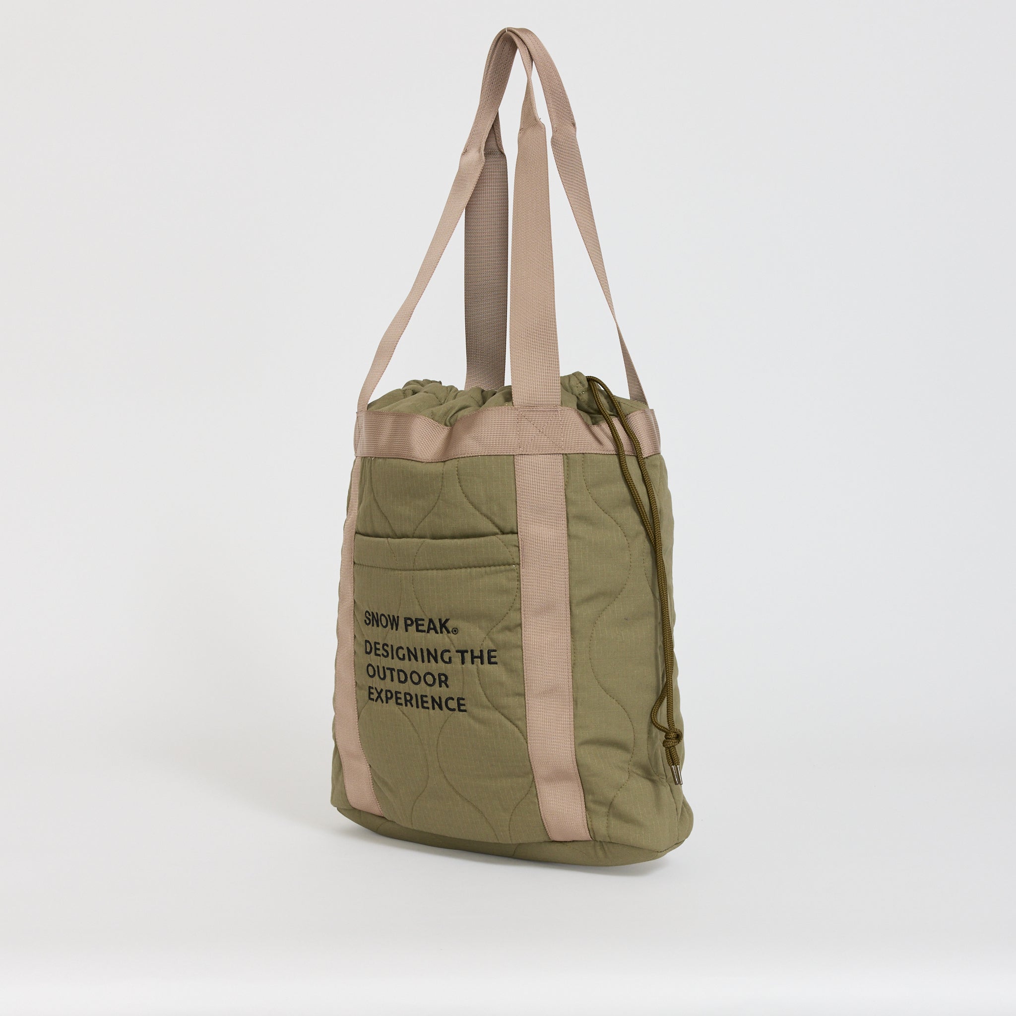 Quilted Ripstop Tote Olive
