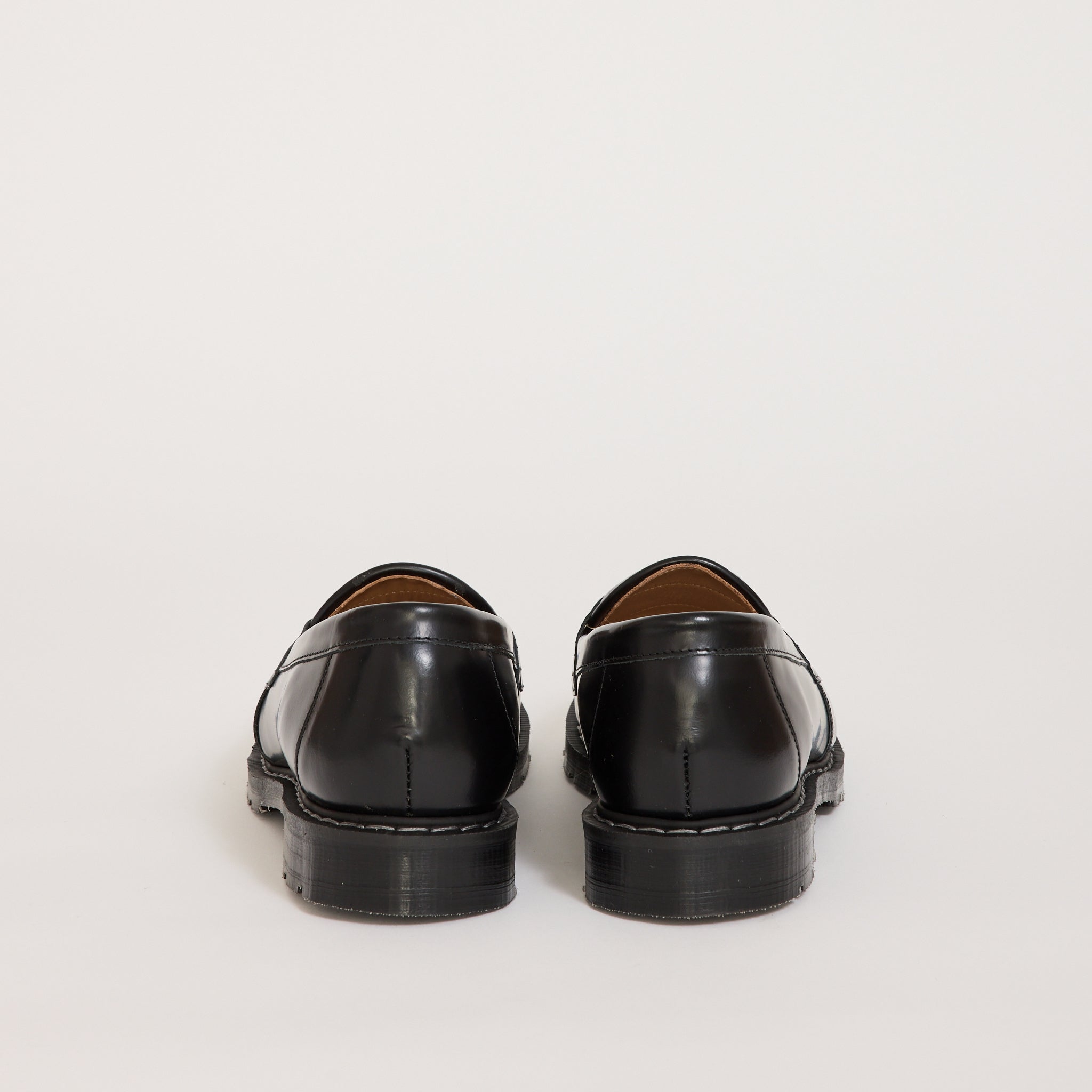Hi Shine Penny Loafer Black