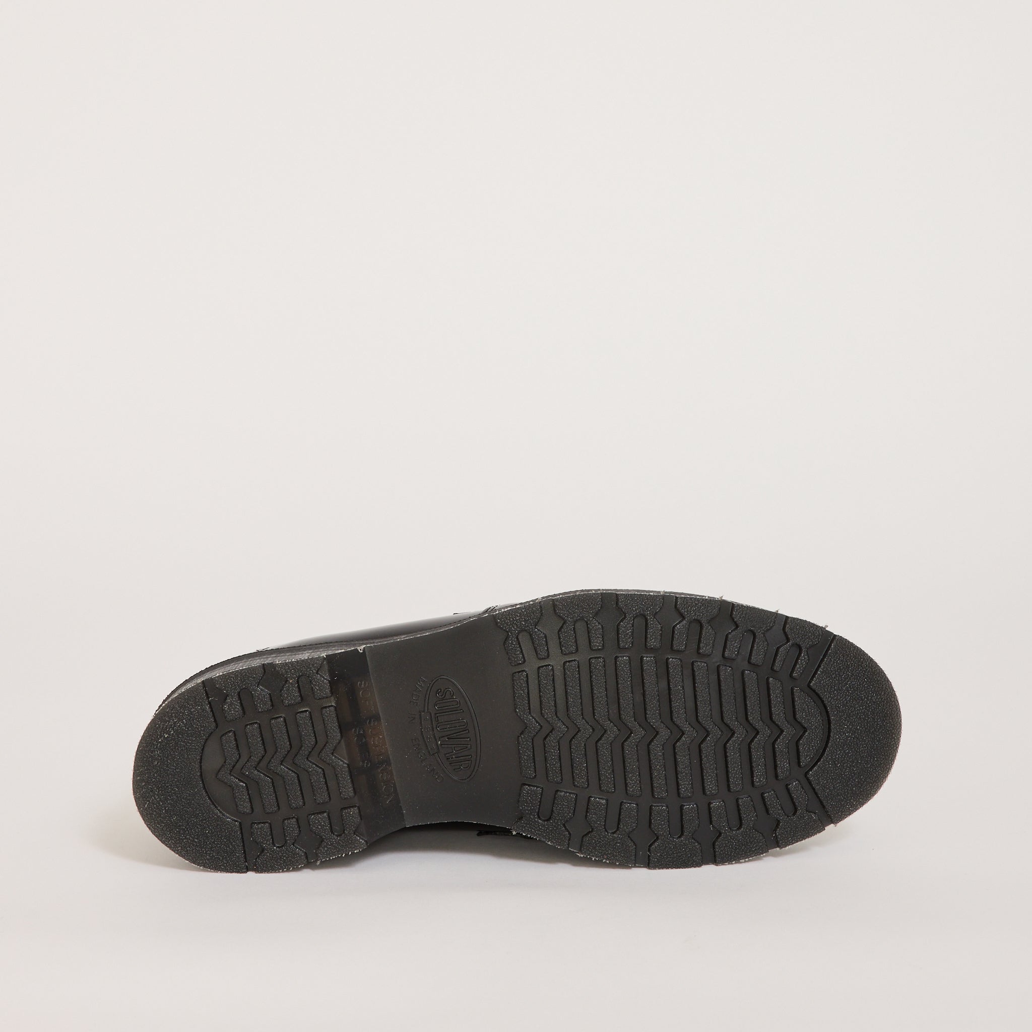 Solovair | Hi Shine Tassel Loafer Black | Maplestore
