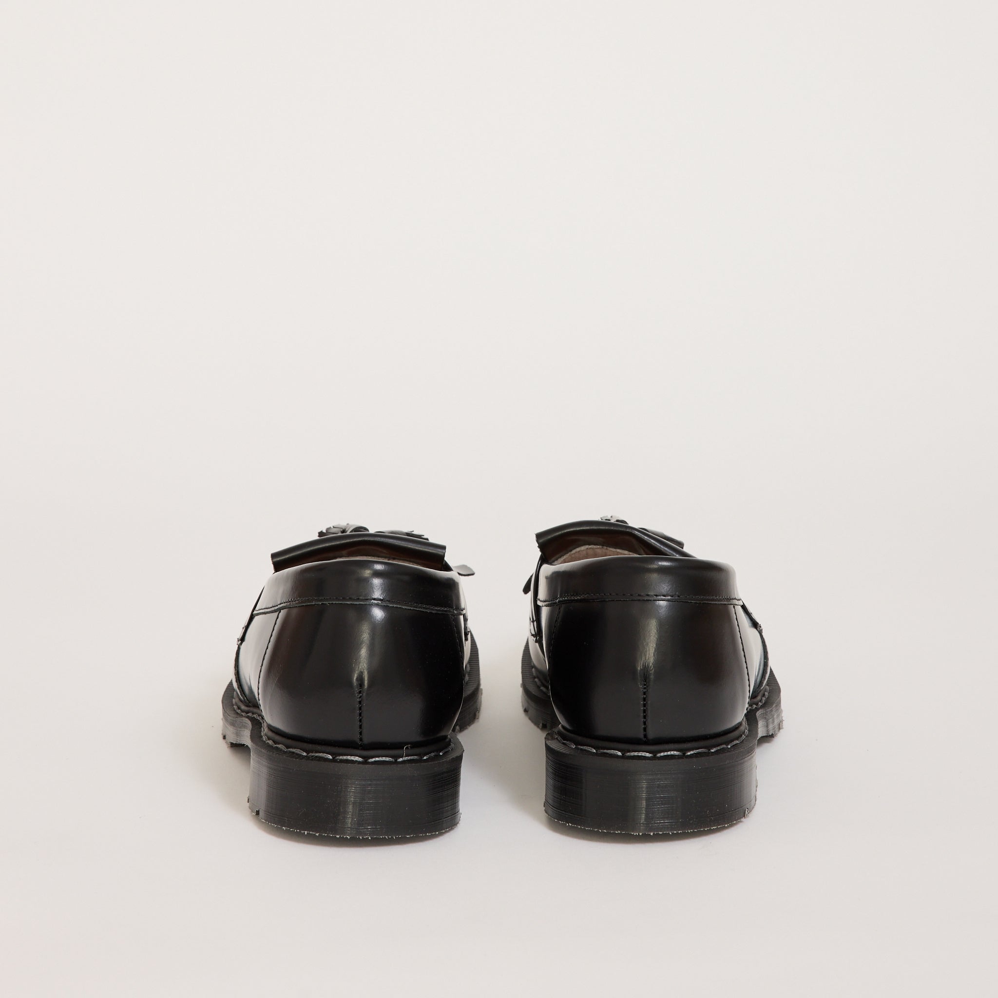 Solovair | Hi Shine Tassel Loafer Black | Maplestore