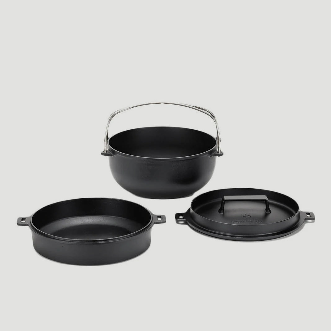 Japanese Iron Dutch Oven 26cm