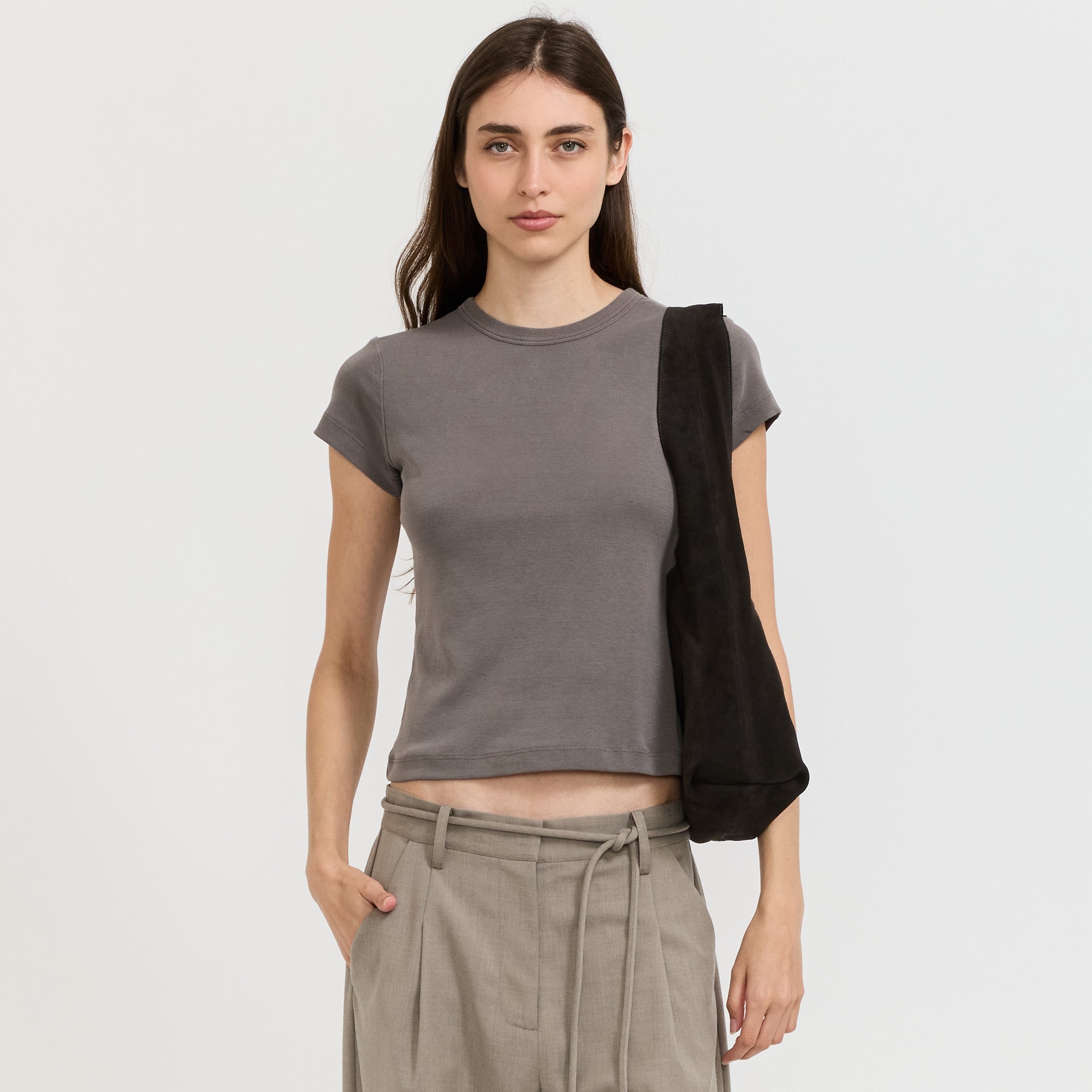 Suede Soft Bag Coffee