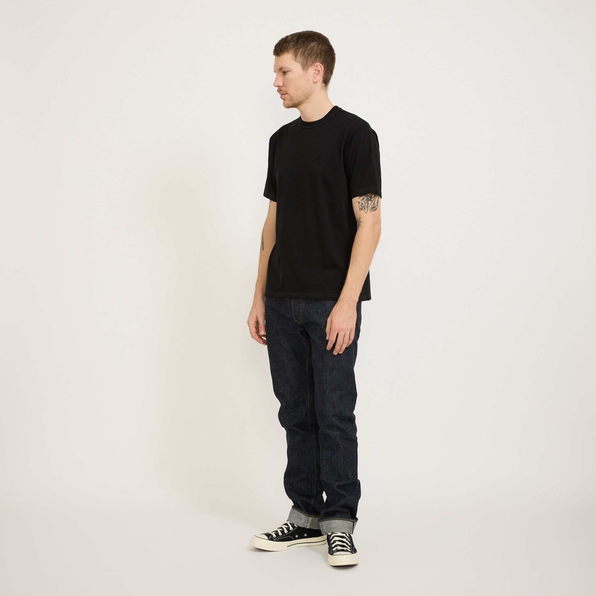 Sugar Cane | Whitesville 2 Pack T Shirts Black | Maplestore