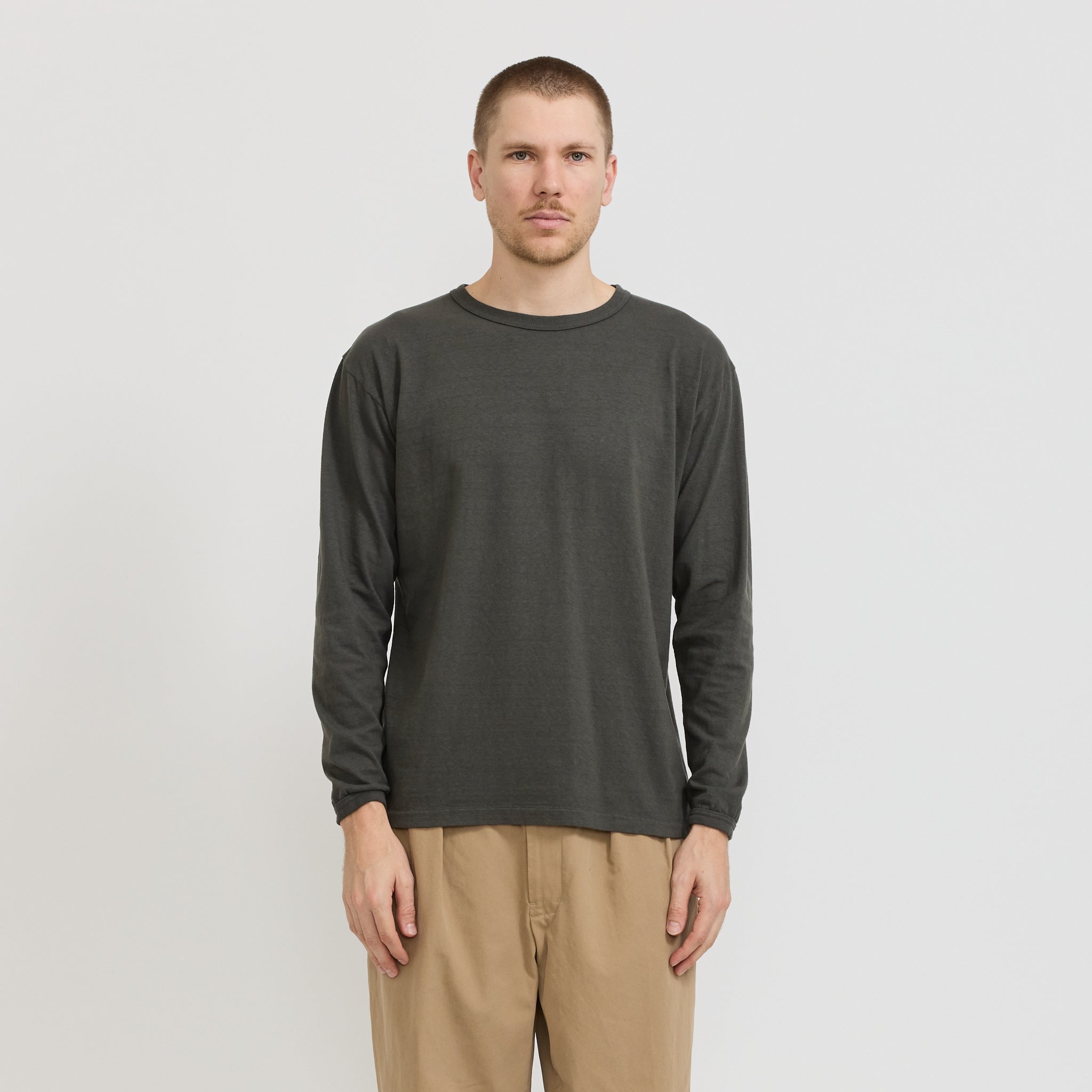 Sunray Sportswear | Haleiwa LS T-Shirt Beluga | Maplestore