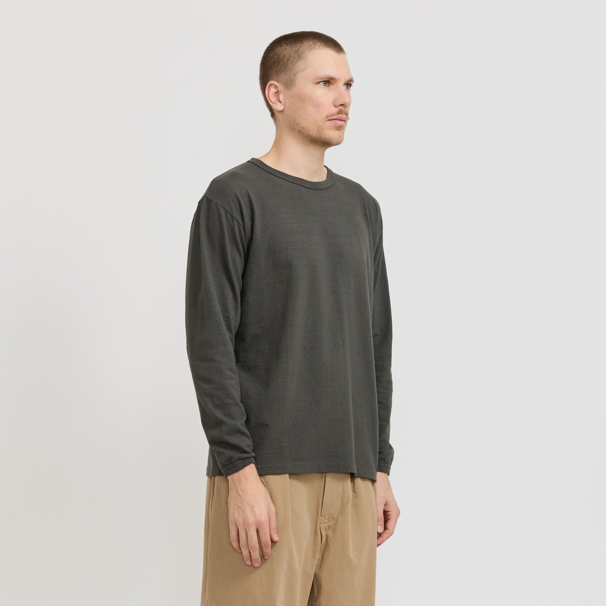 Sunray Sportswear | Haleiwa LS T-Shirt Beluga | Maplestore