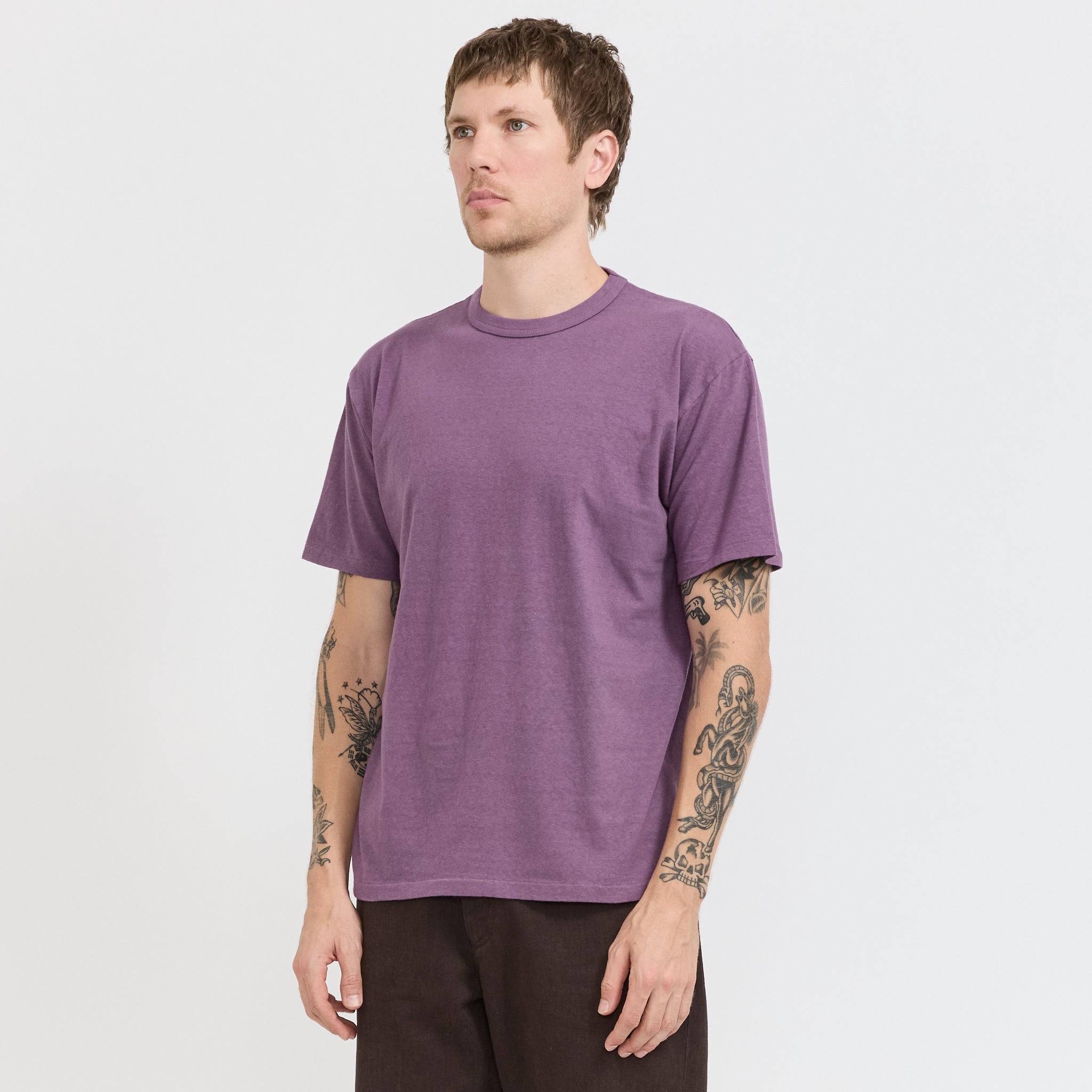 Haleiwa SS T-Shirt Vintage Violet