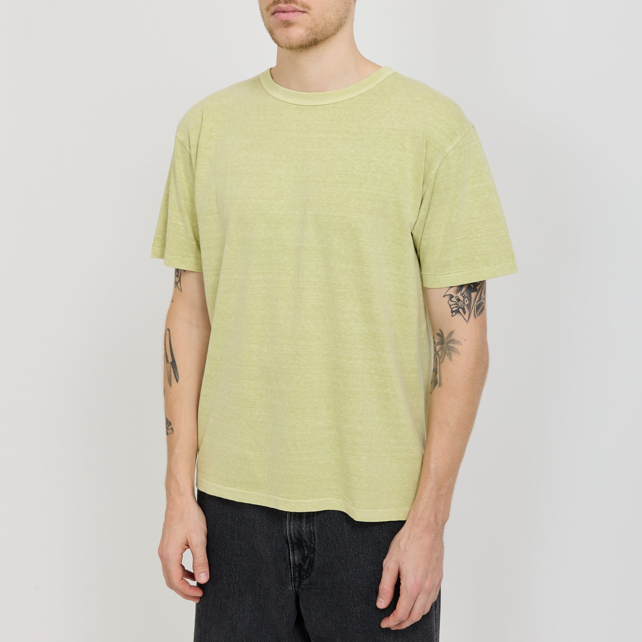 Haleiwa SS T-Shirt Pigment Dye Winter Pear