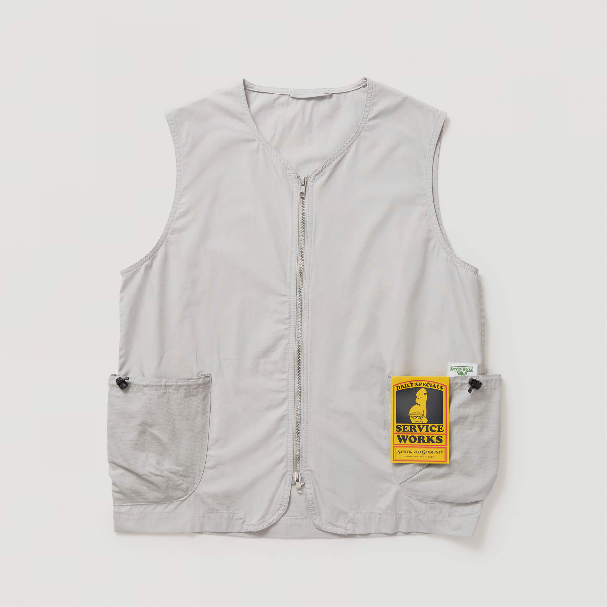 Service Works | Gardener Vest Silver | Maplestore
