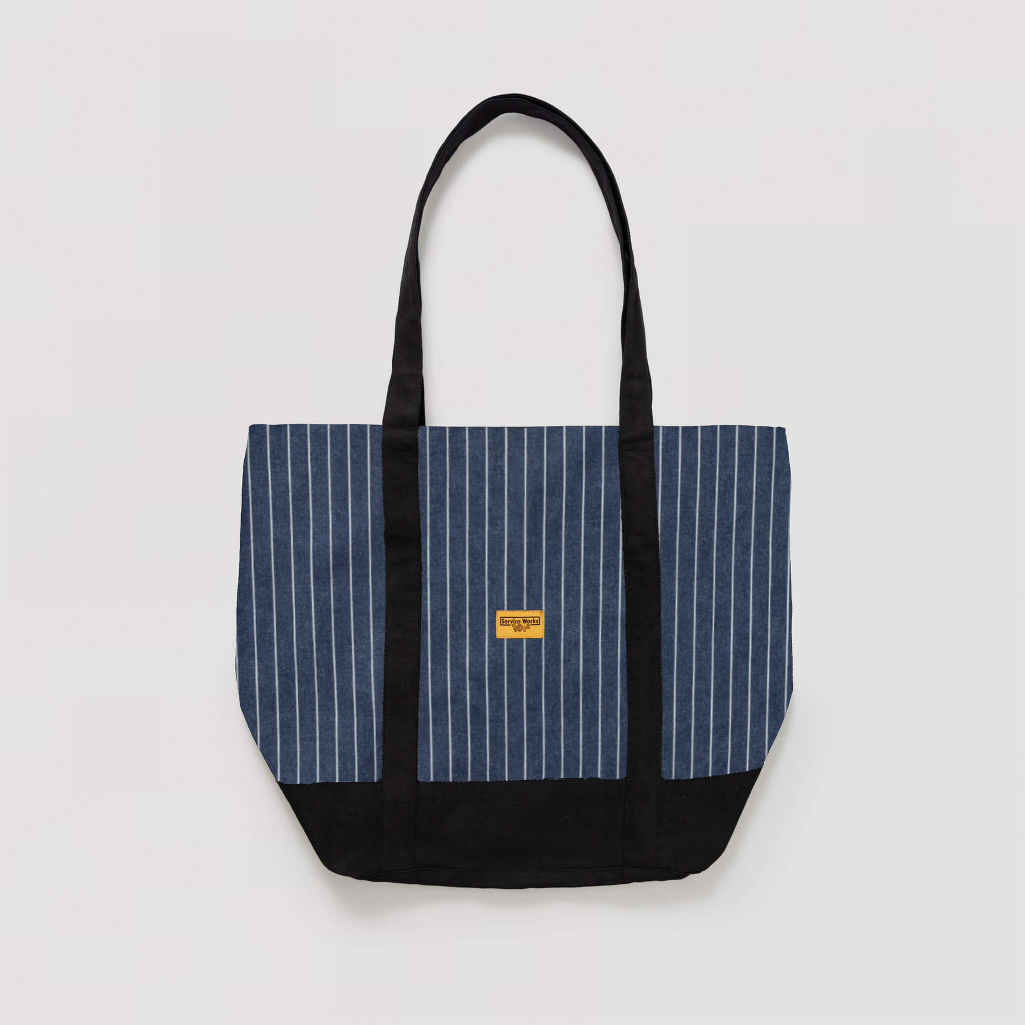 Service Works | Pinstripe Denim Tote Indigo | Maplestore