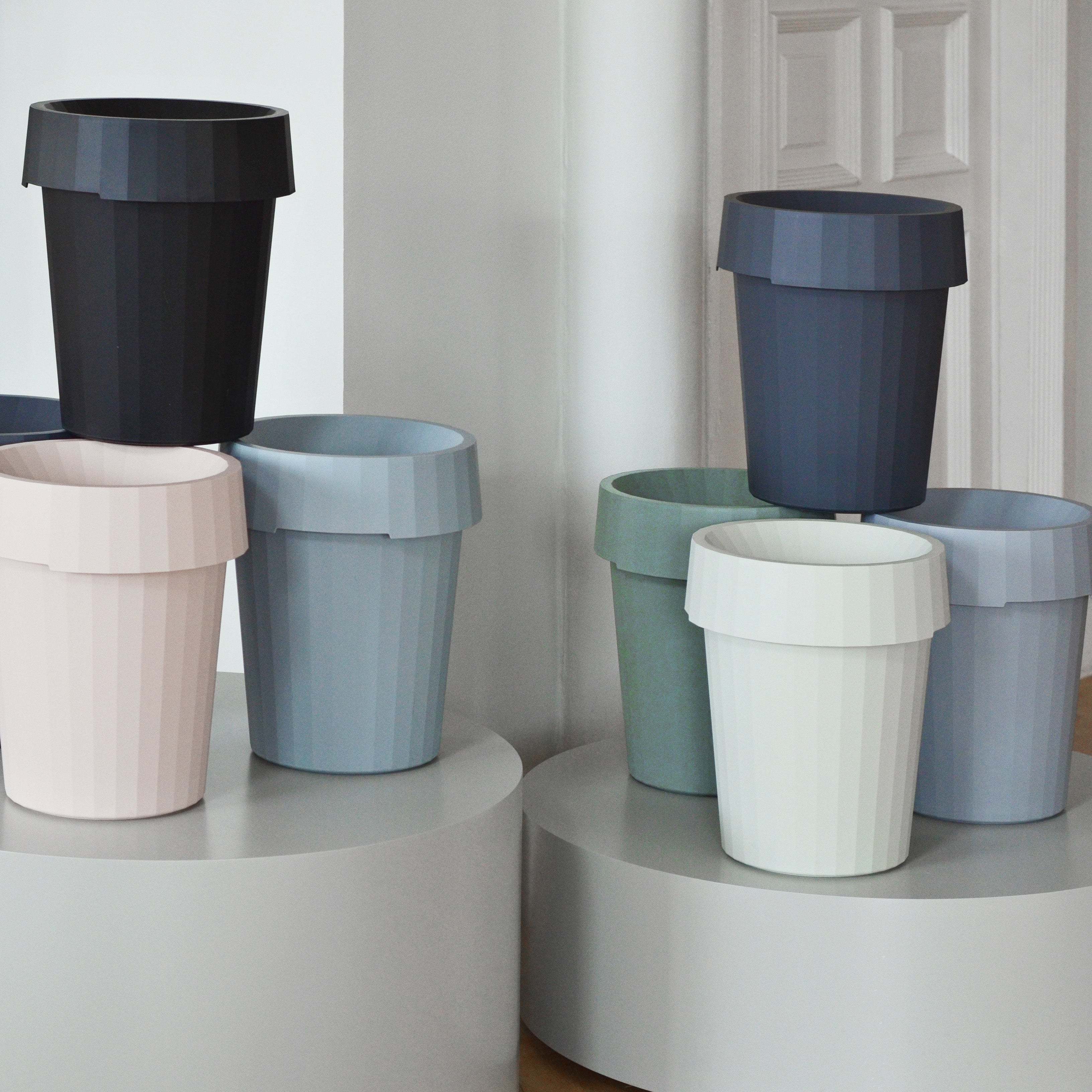 Shade Bin Dusty Green