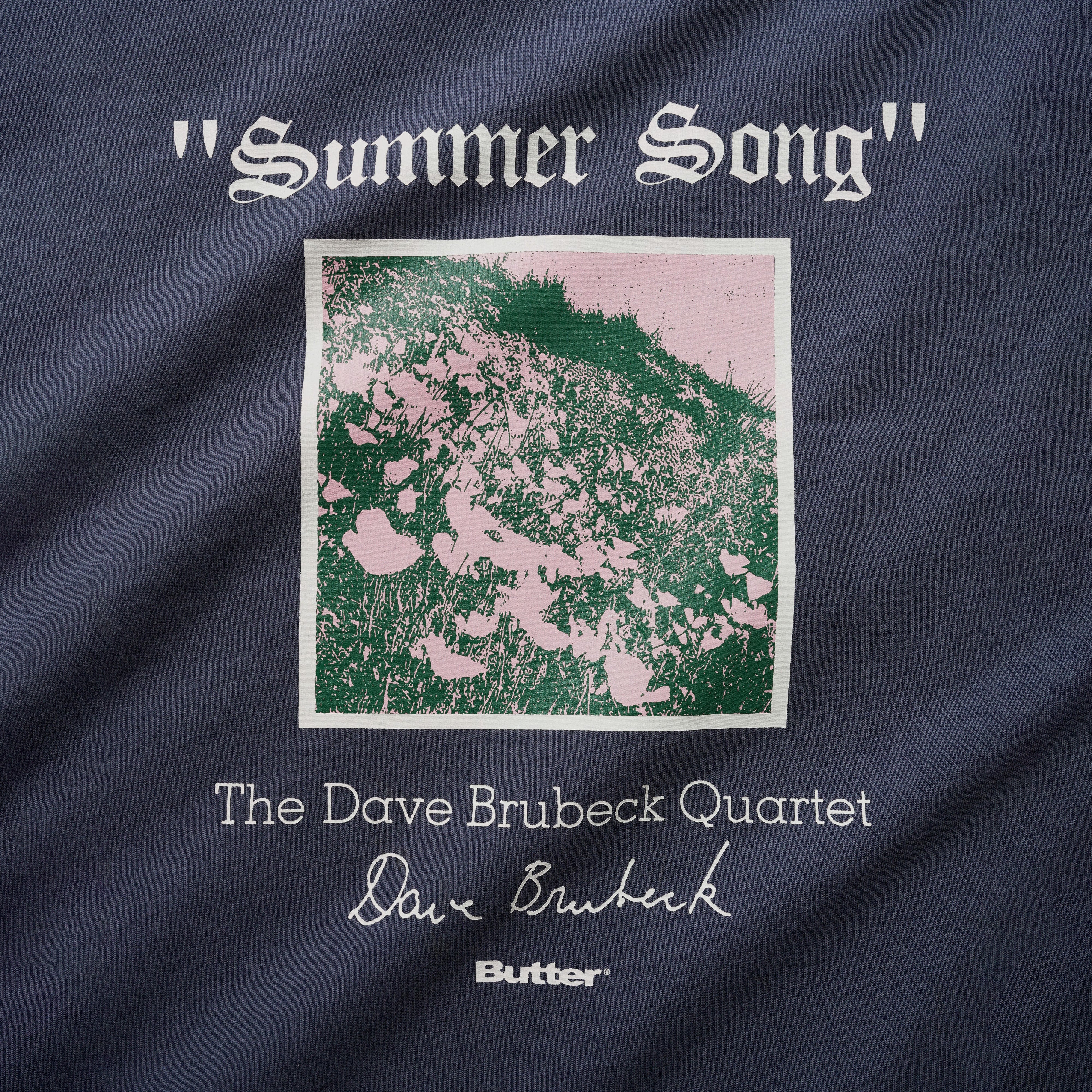 Butter Goods | Summer Song Tee Steel | Maplestore