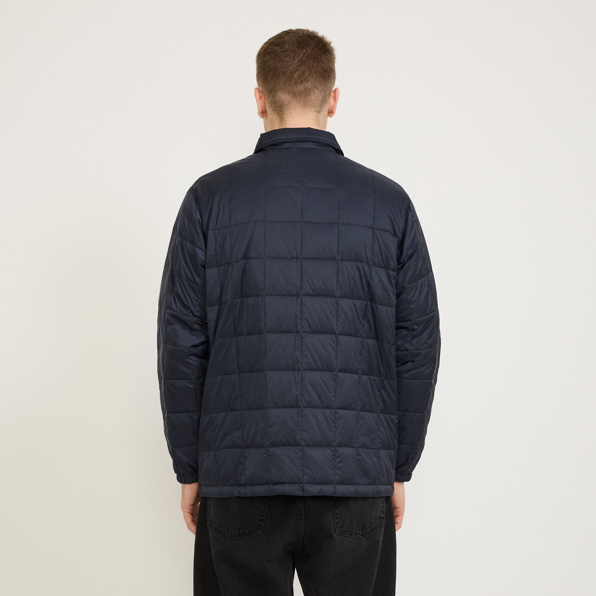 Taion | Down Coach Jacket Dark Navy | Maplestore