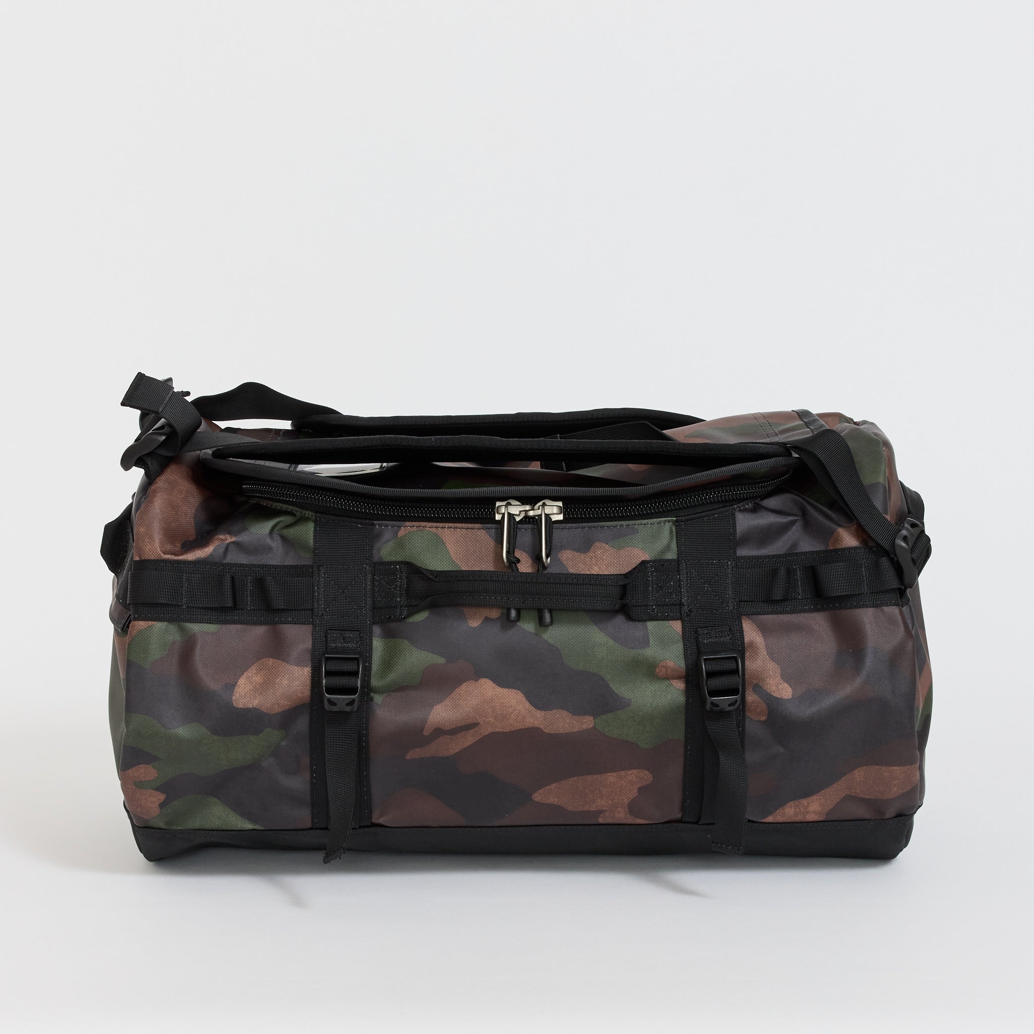 Base Camp Duffel S TNF Black Camo