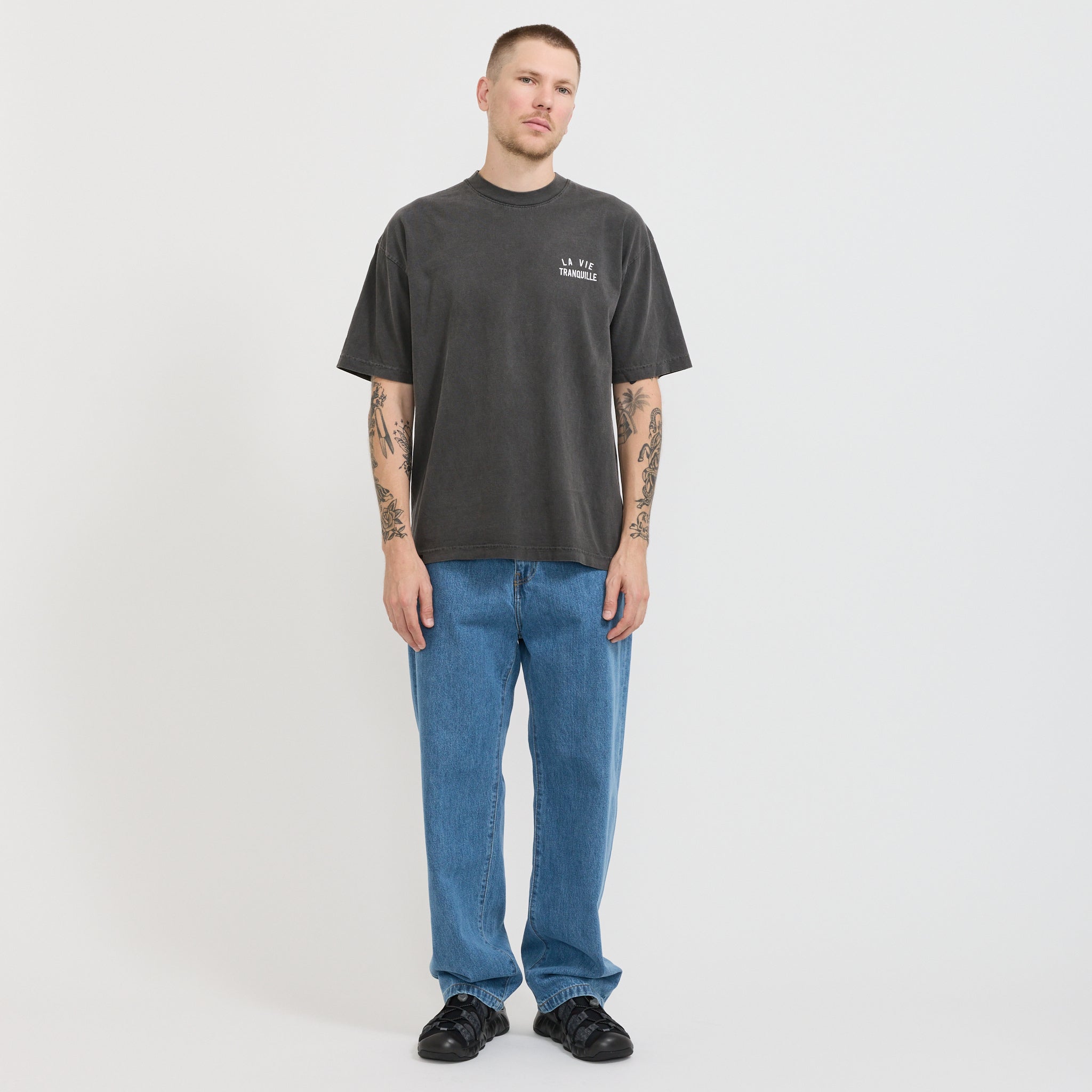 La Vie Tranquille Tee Vintage Black