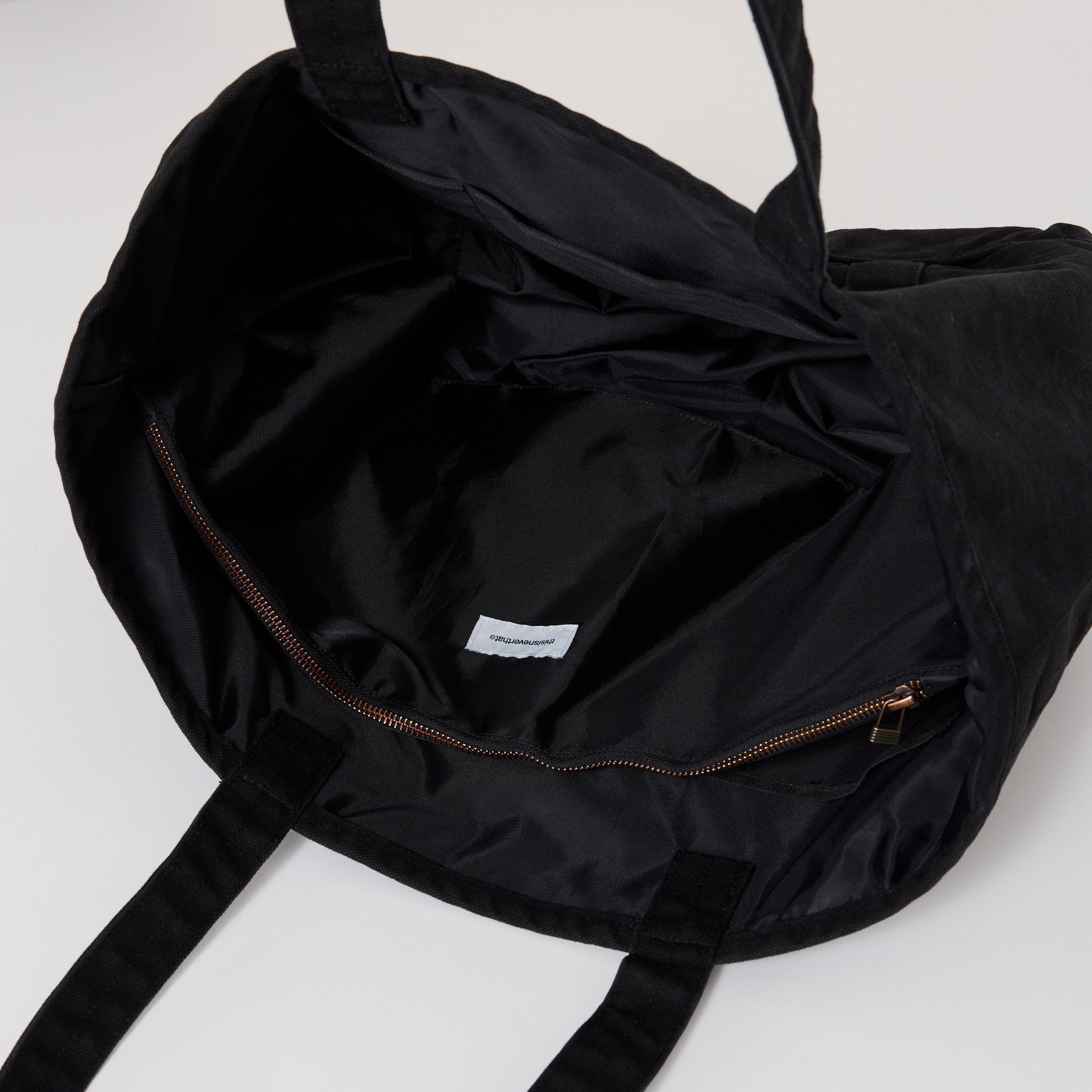 Canvas Tote Bag Black