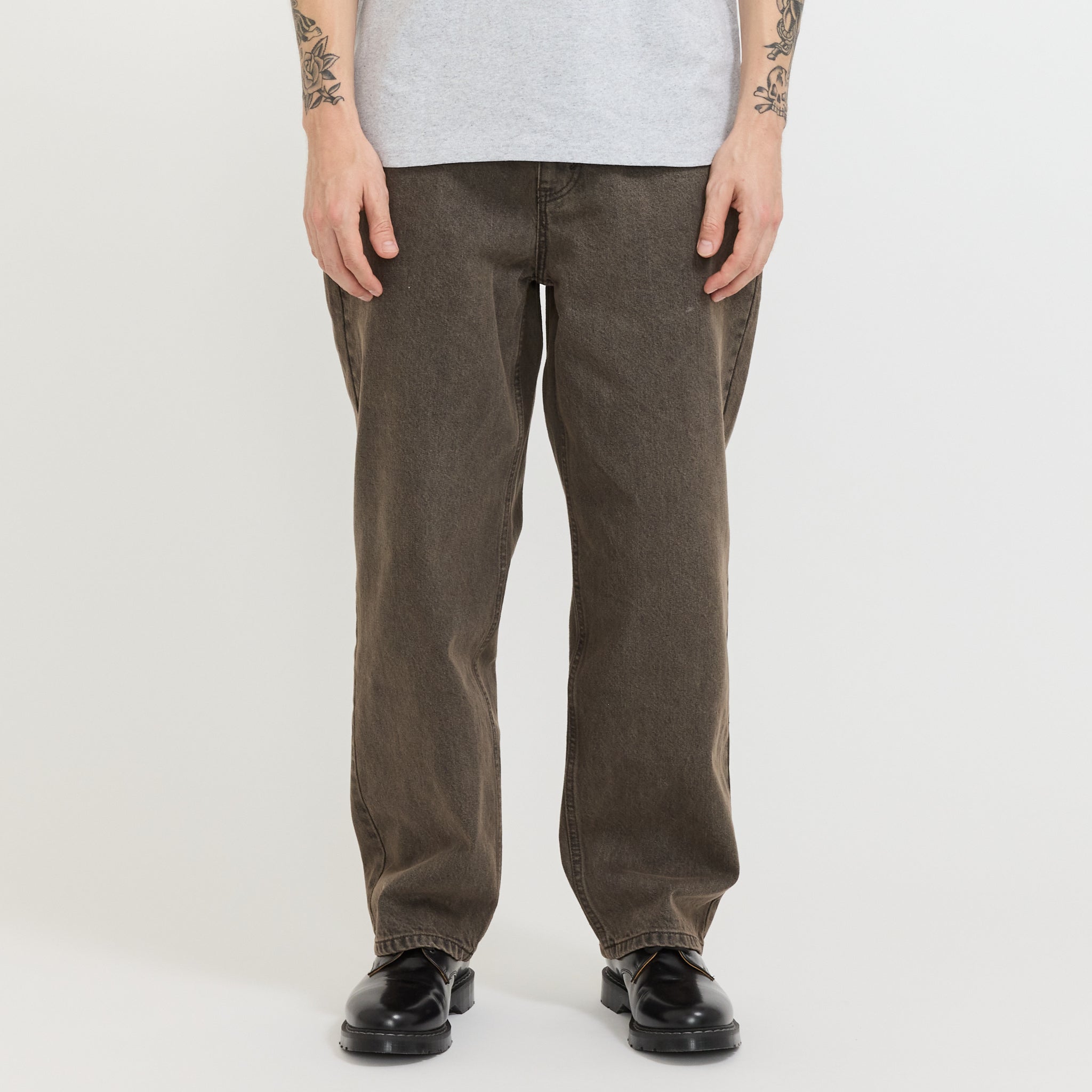Relaxed Jeans Brown