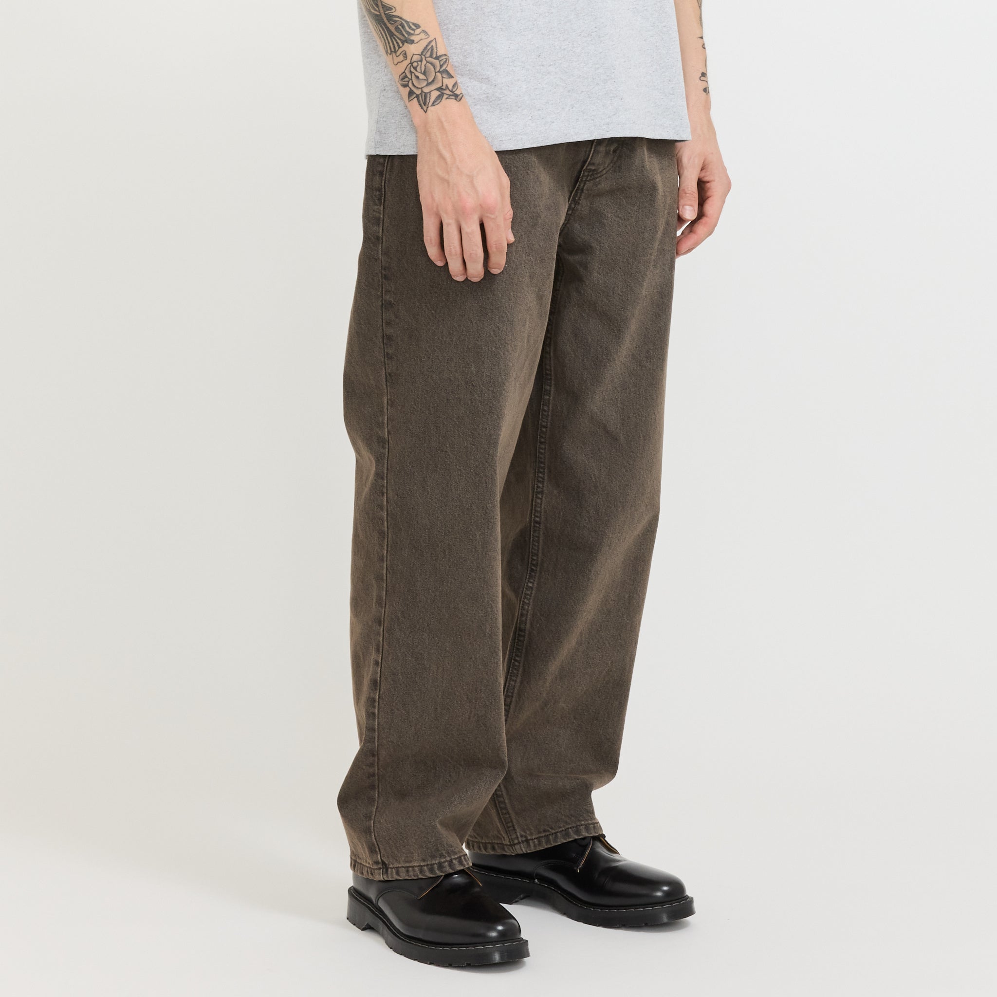 Relaxed Jeans Brown