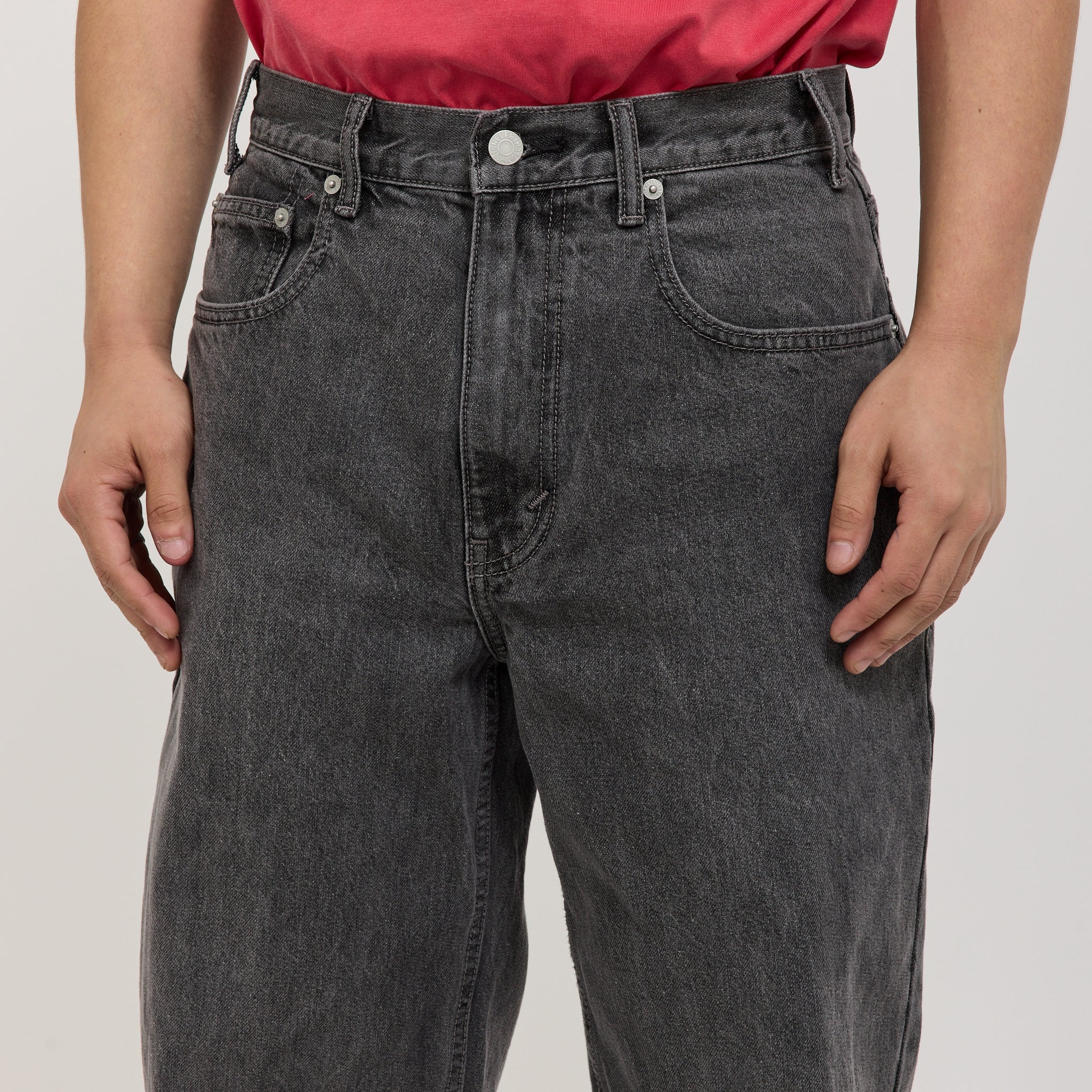 thisisneverthat | Relaxed Jeans Grey | Maplestore