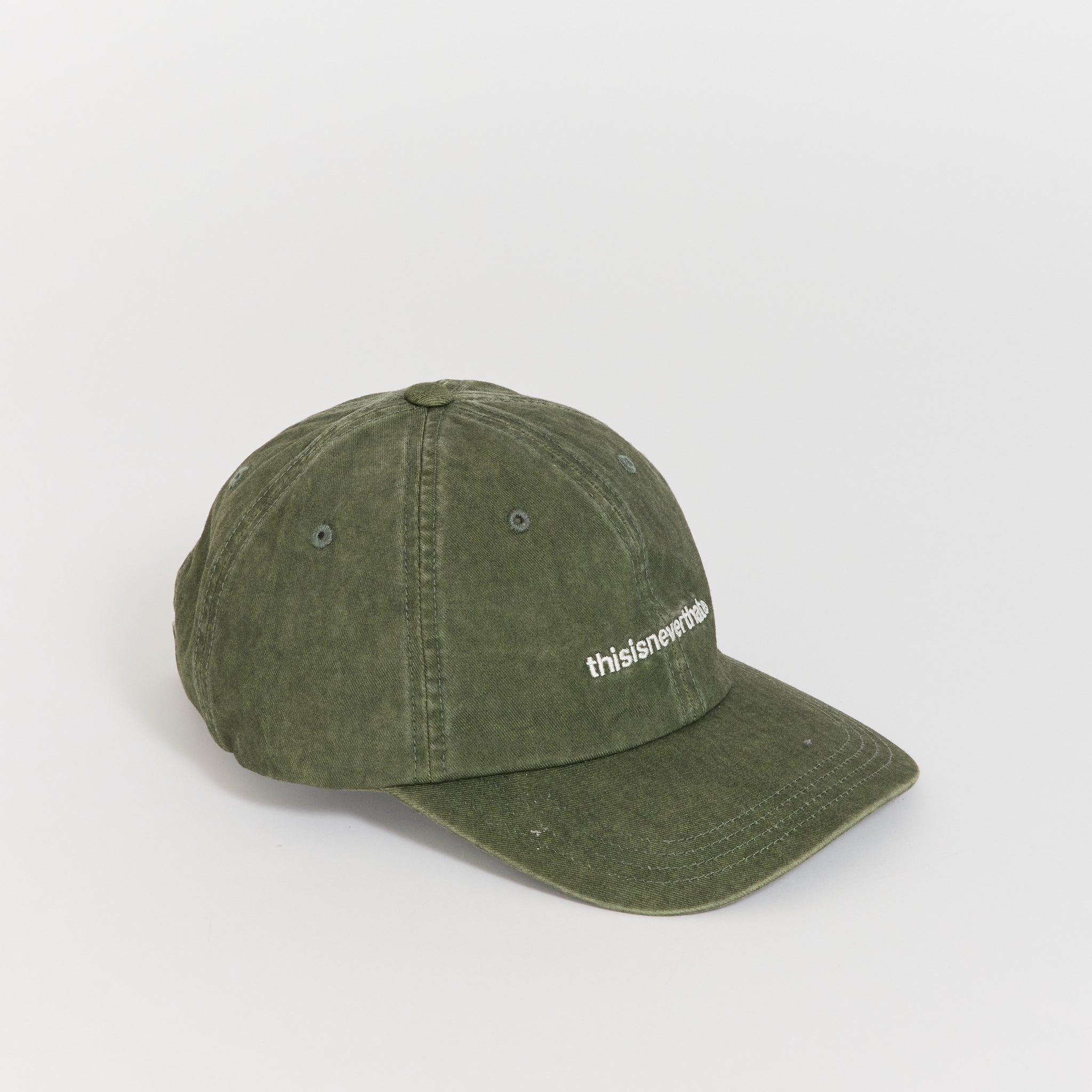 T-Logo Cap Washed Khaki