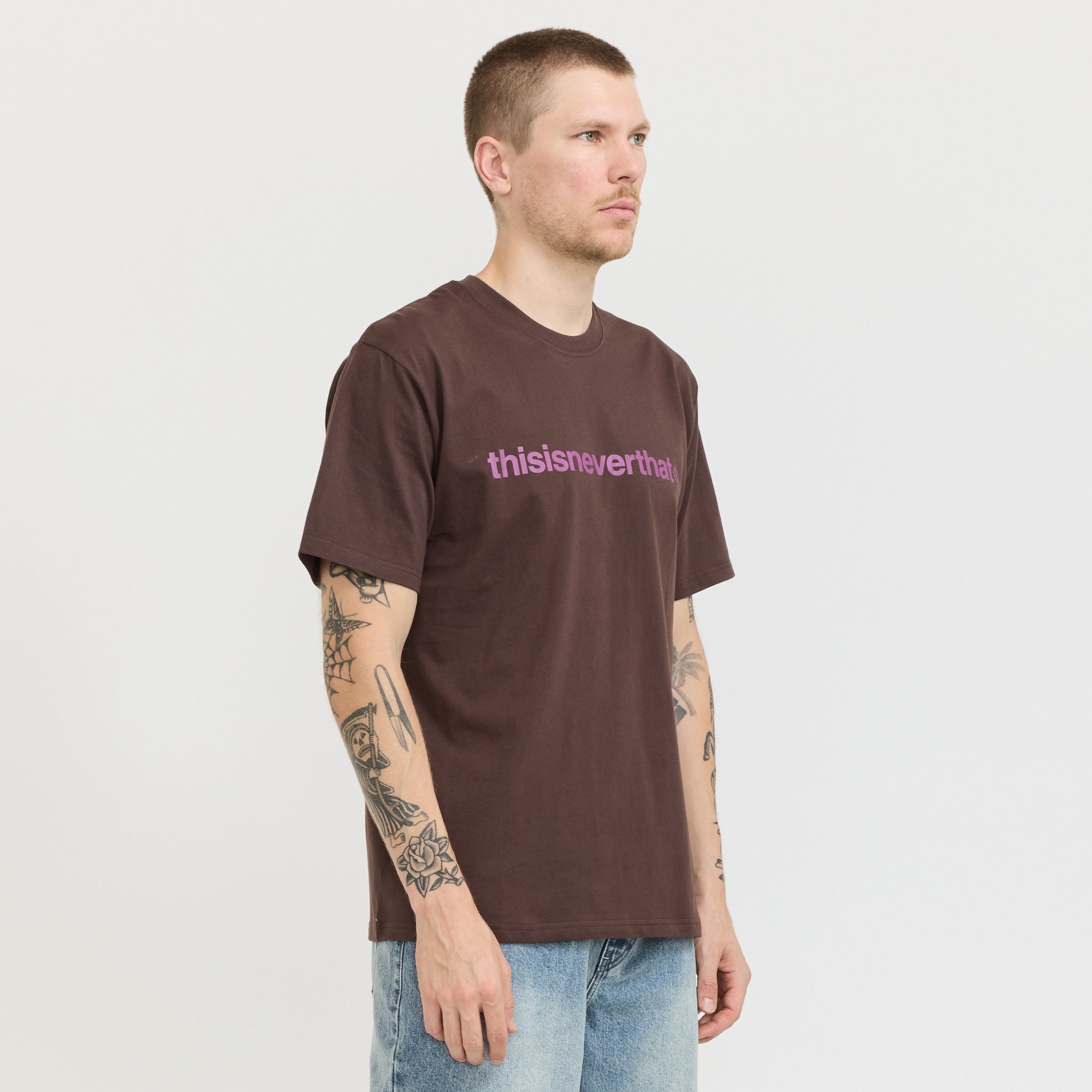 T-Logo Tee Dark Chocolate