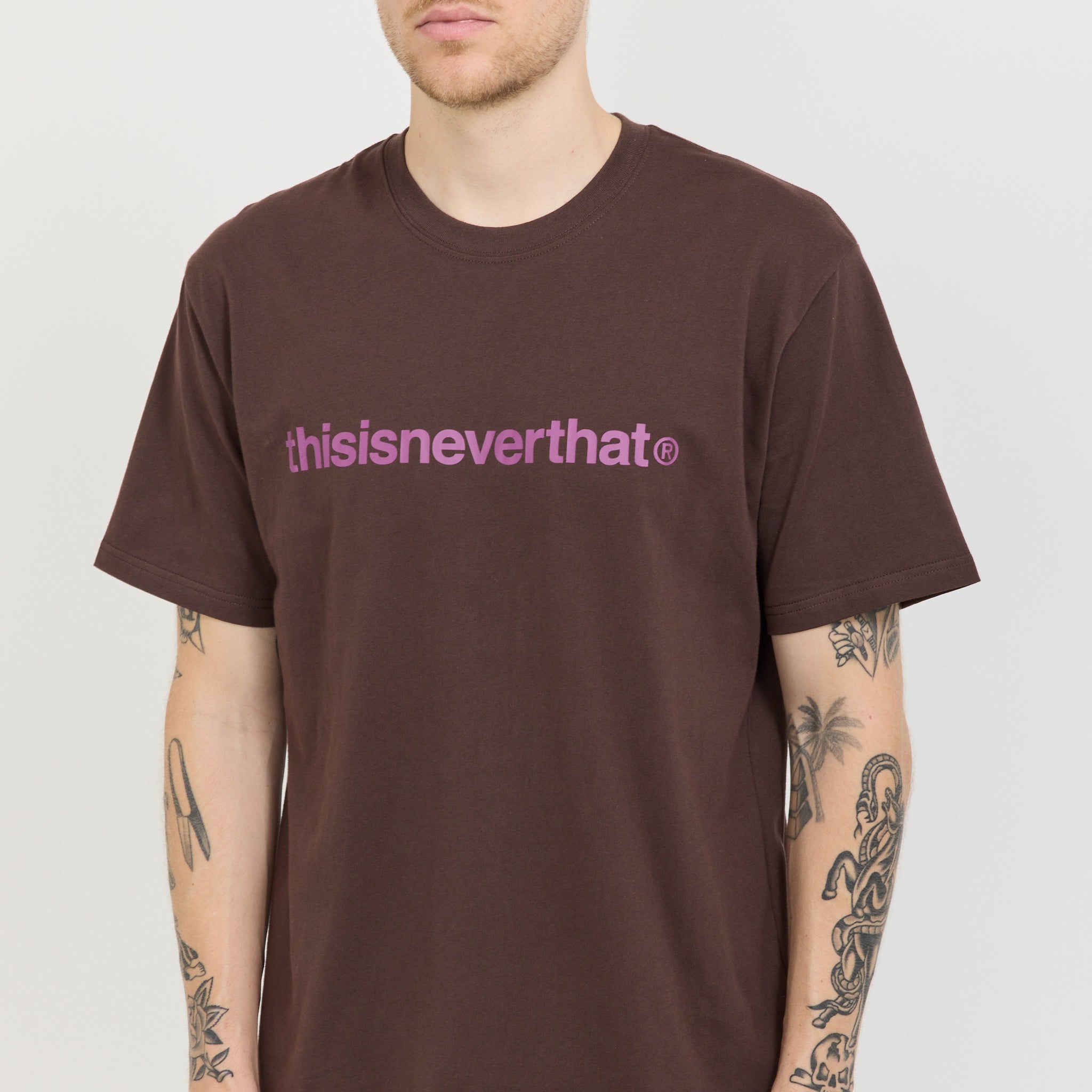 T-Logo Tee Dark Chocolate
