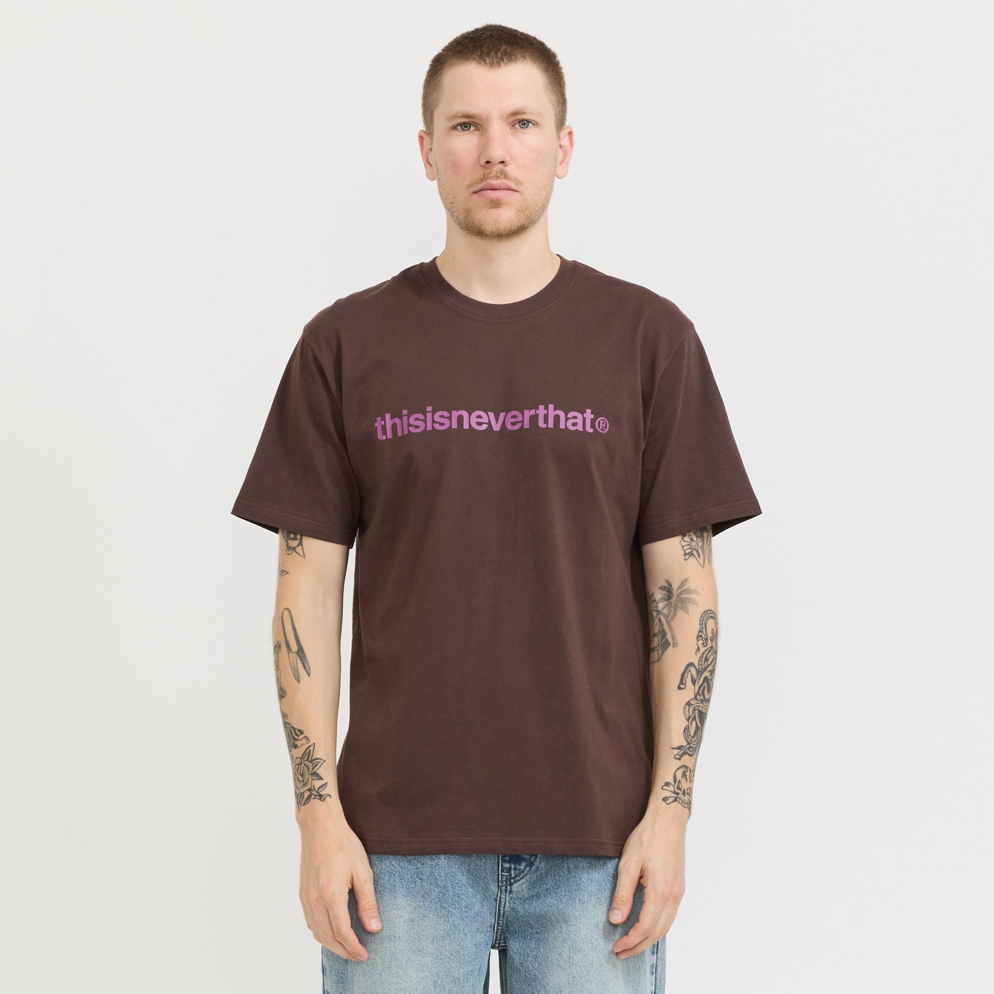 T-Logo Tee Dark Chocolate