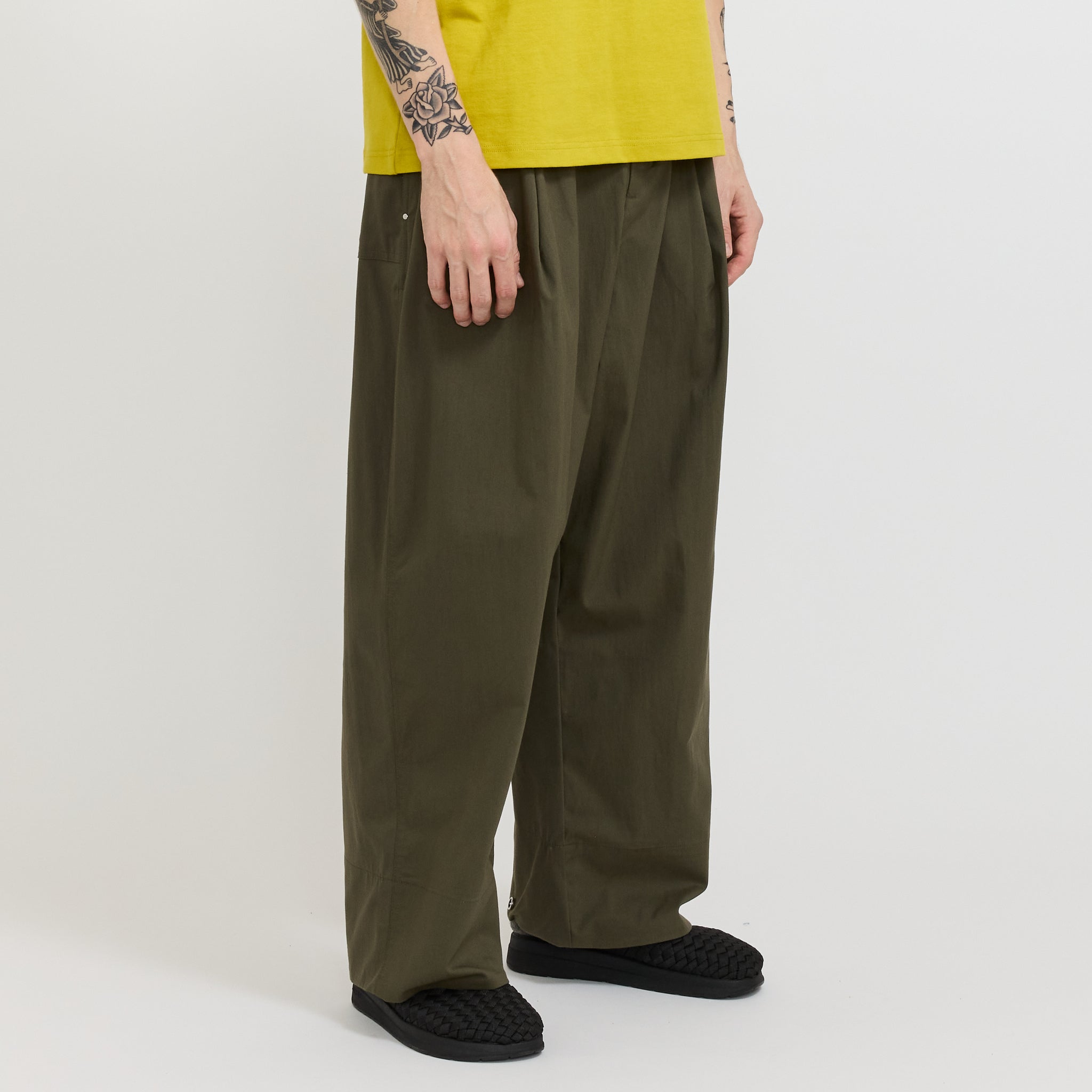 The North Face | EVD Twill Wide Pant New Taupe Green | Maplestore