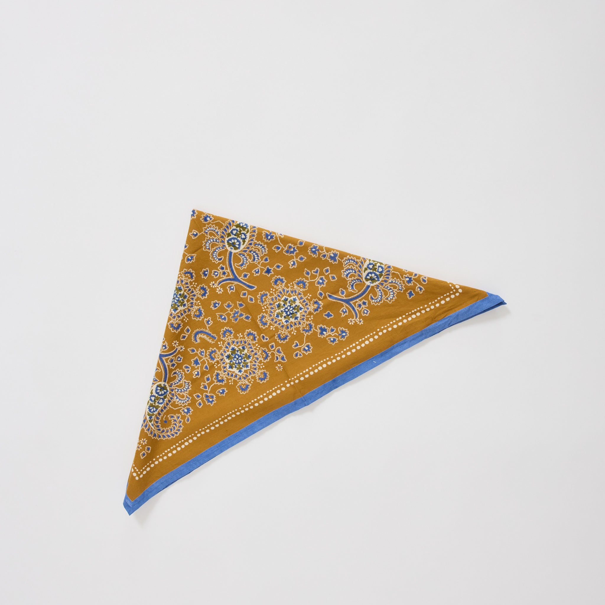 Provencal Paisley Print Bandana Cumin