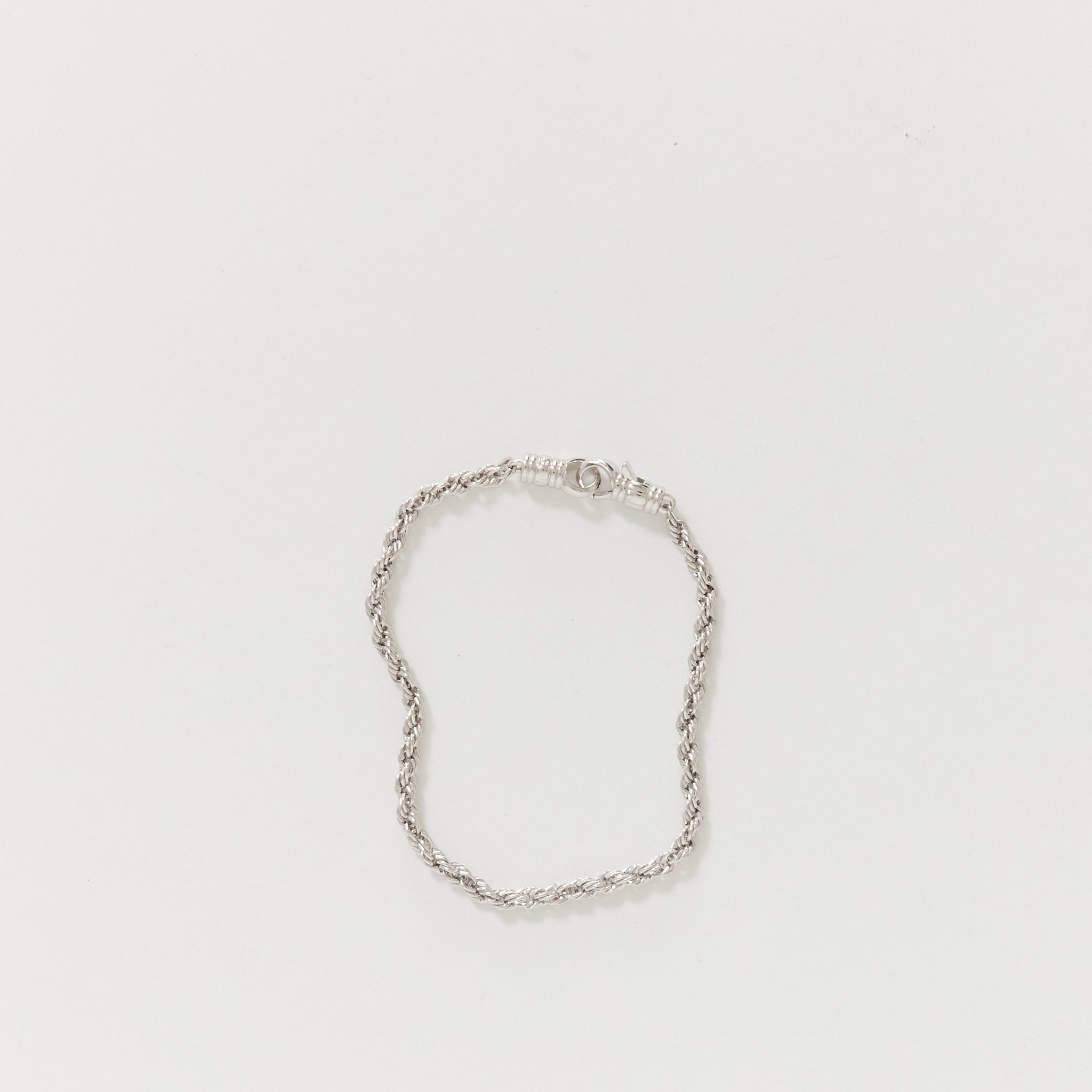 Rope Bracelet Sterling Silver