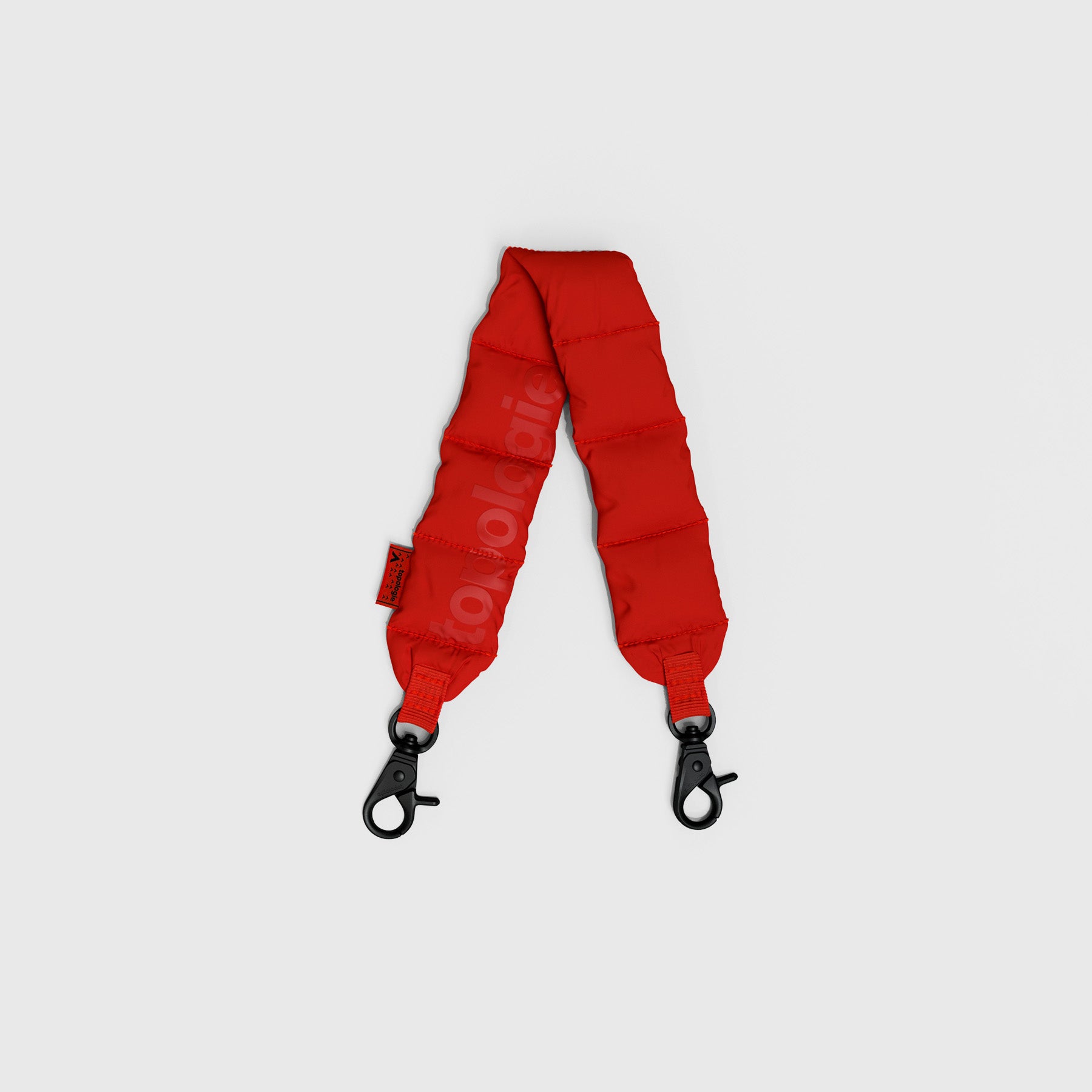 Puffer Wrist Strap Topologie Red Tech Sateen