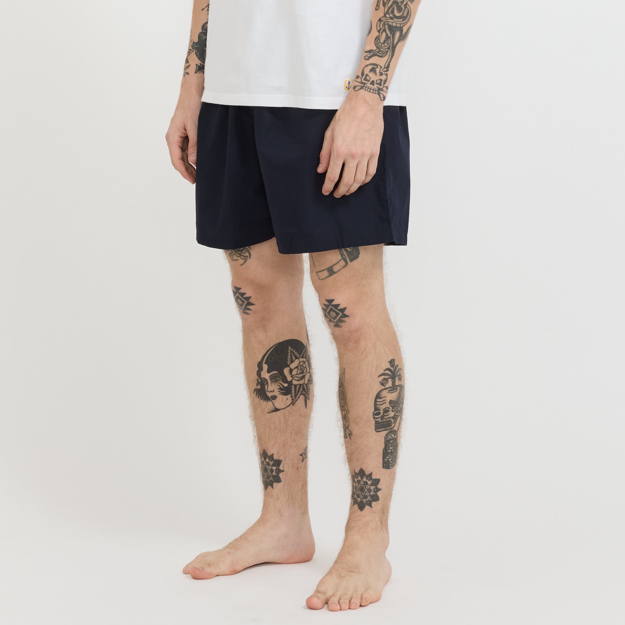 Broadcloth Boxer Shorts Navy