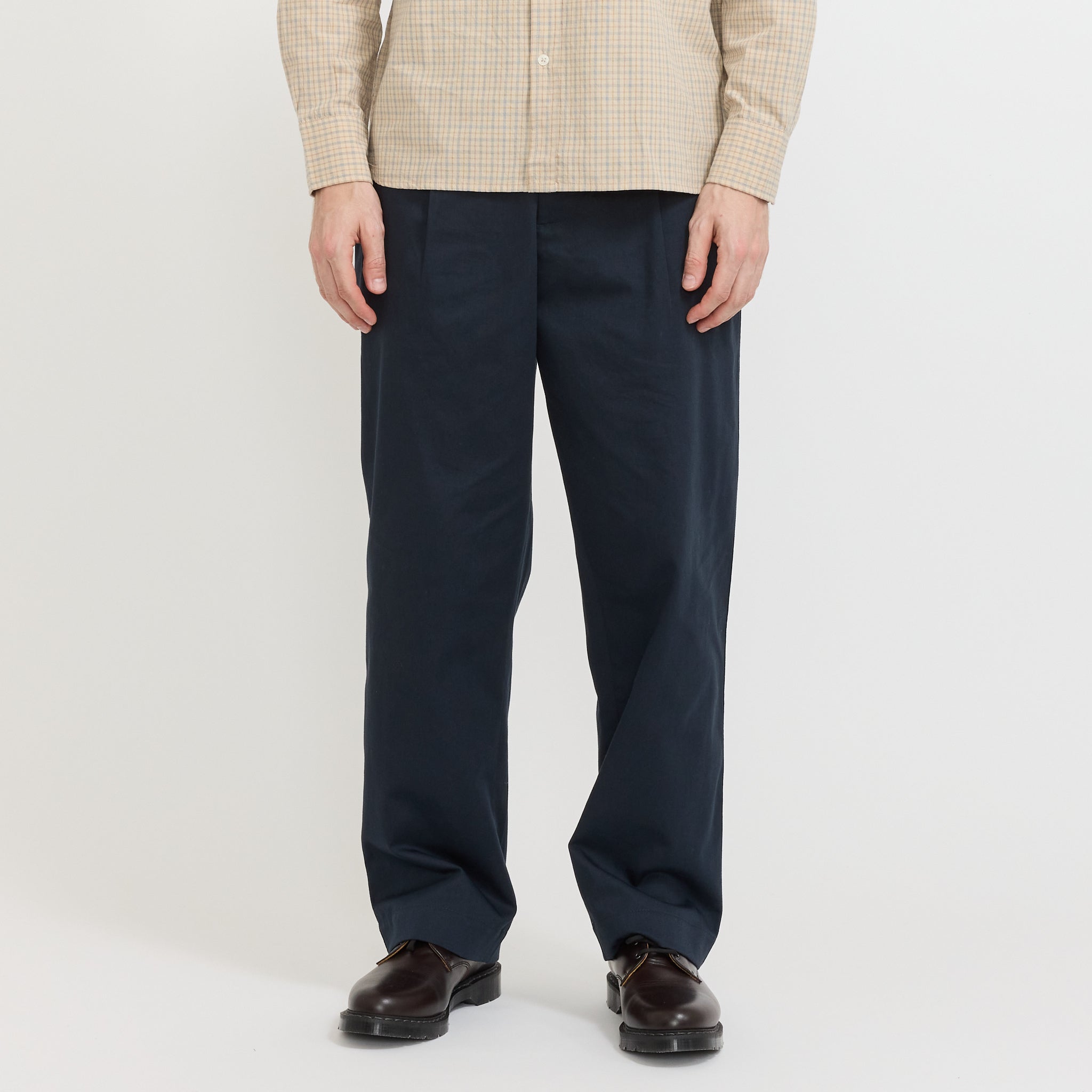 Universal Works | Duke Pant Twill Navy | Maplestore
